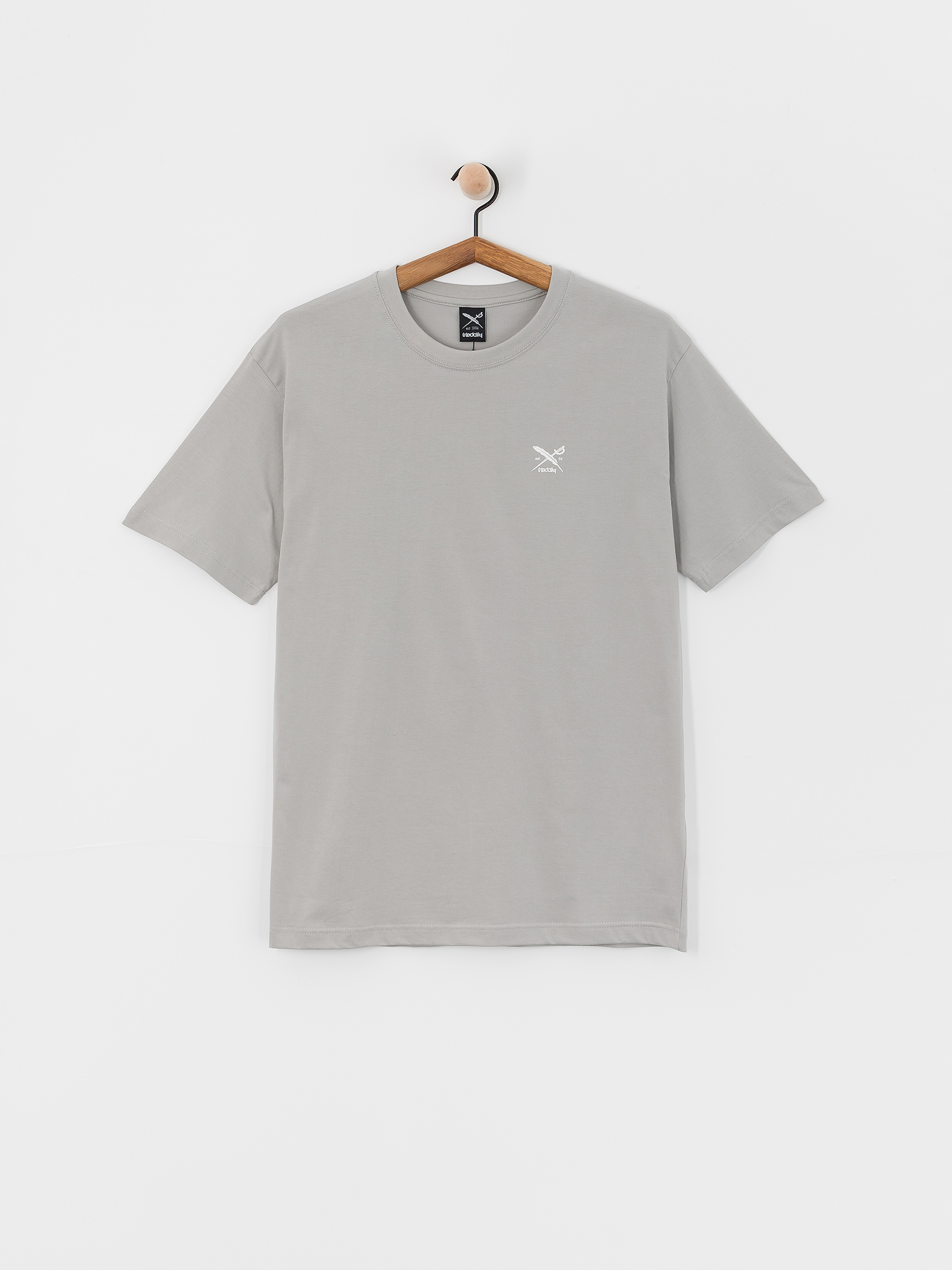 Iriedaily T-Shirt Chestflag - grey (cool grey)