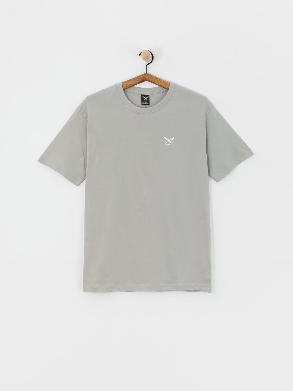 Iriedaily T-Shirt Chestflag (cool grey)