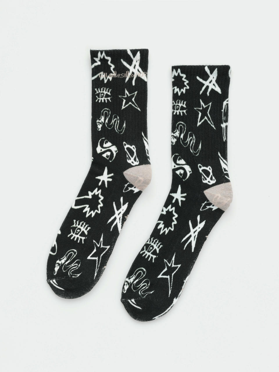 Quiksilver Uni Printed Wmn Socken (tarmac fun zone 16)