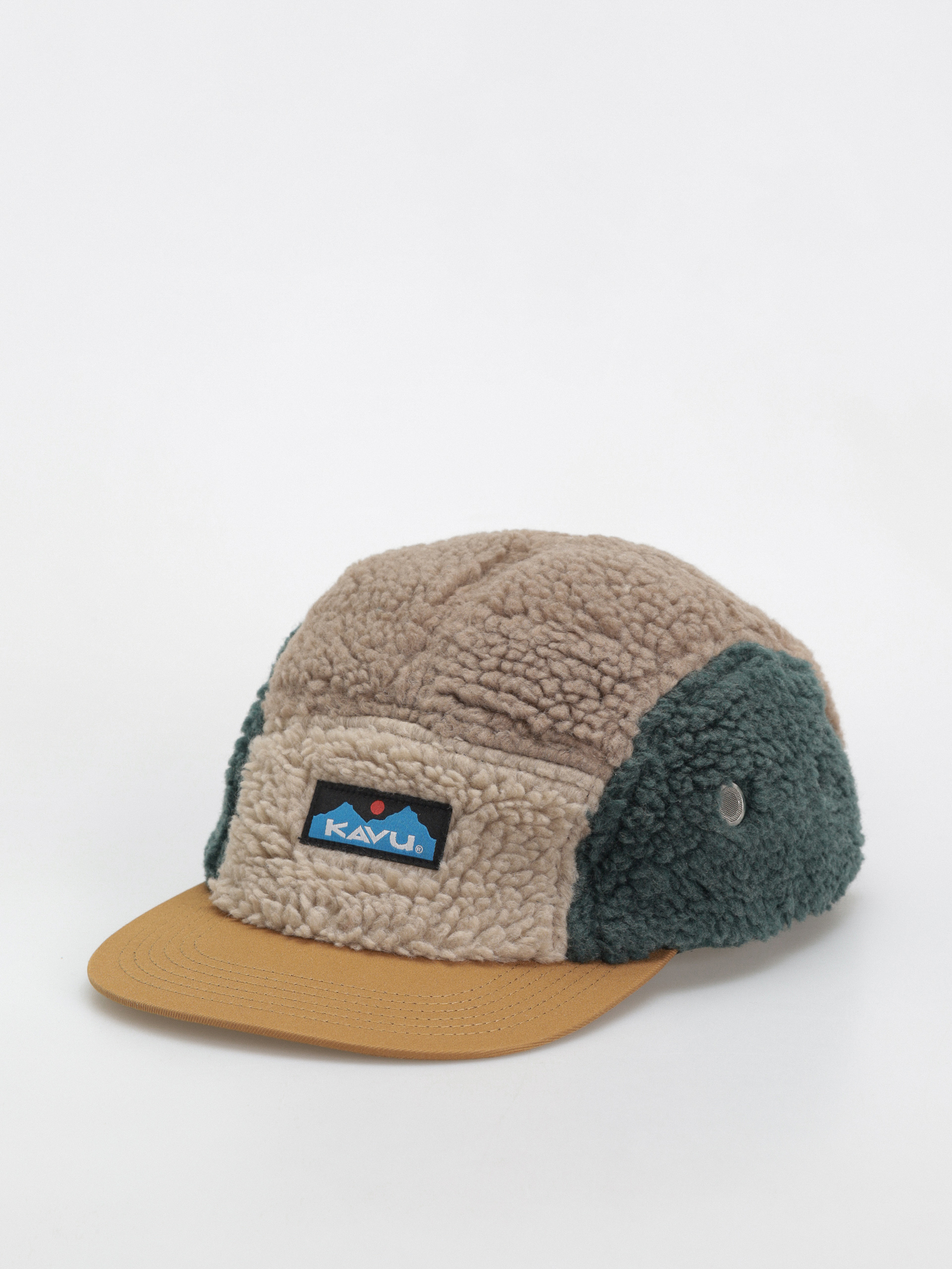 Kavu Fur Ball Camp Cap green (fall forest)