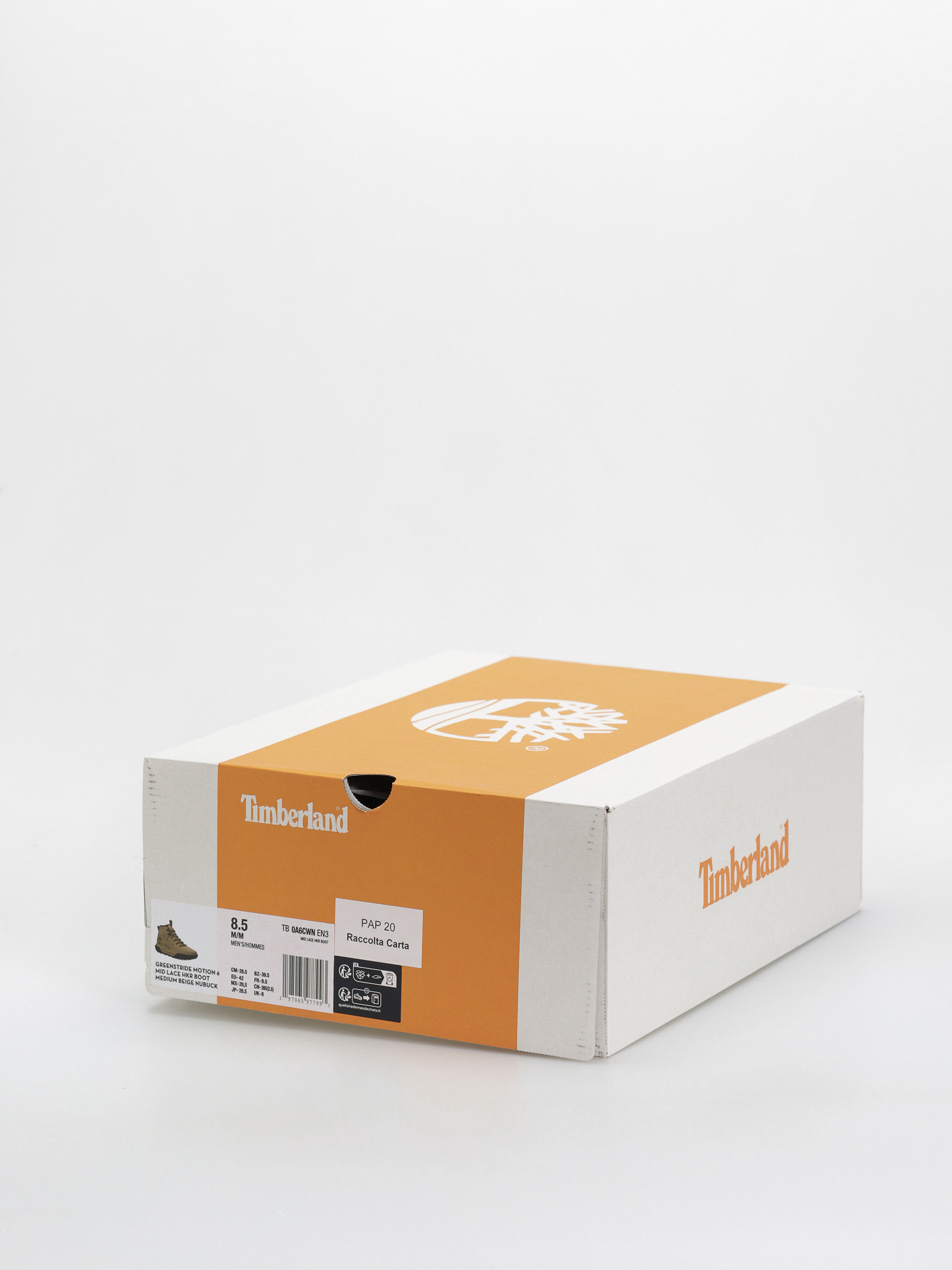 Timberland winter shoes Greenstride Motion 6 Mid (medium beige nubuck)