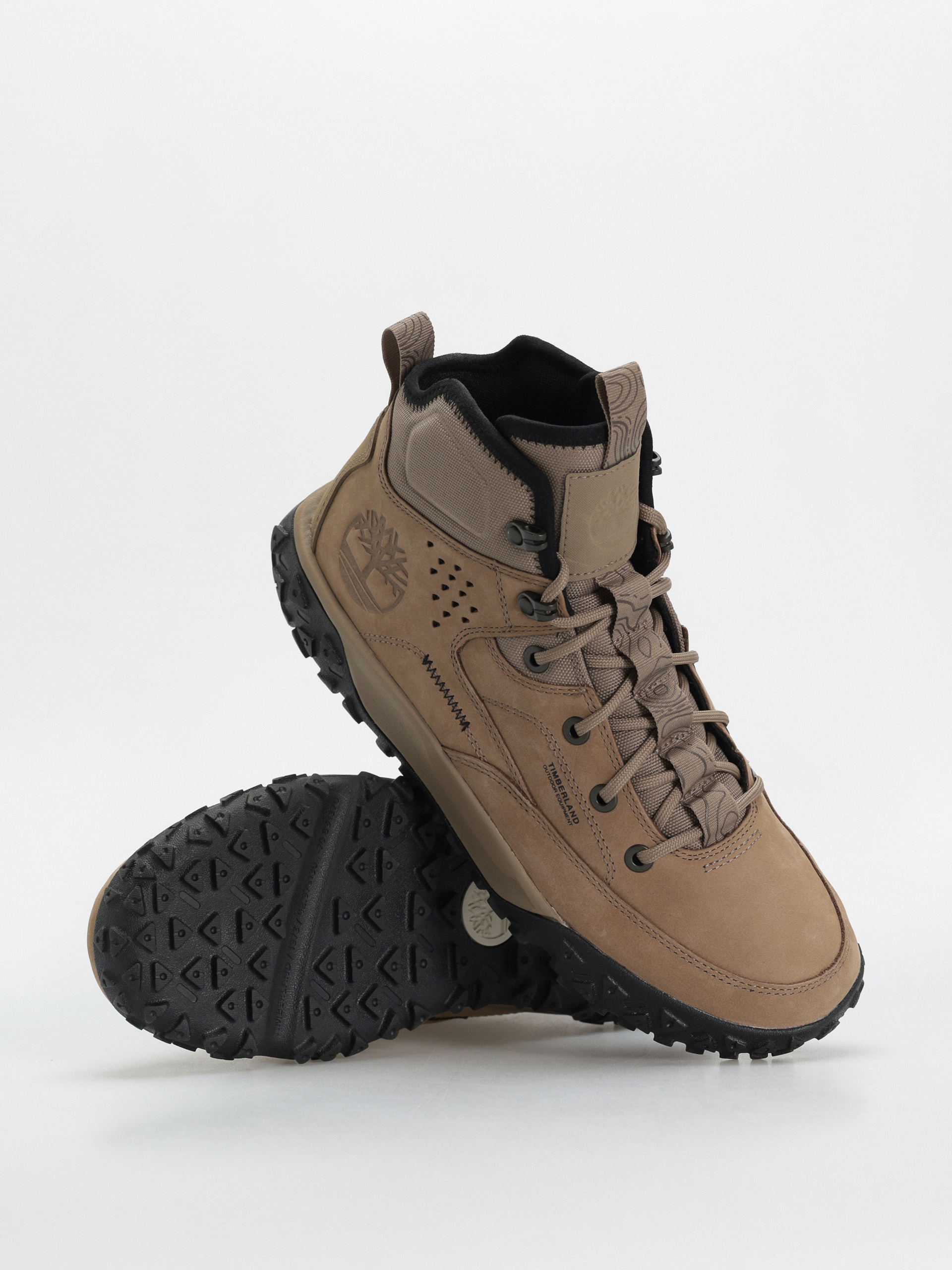 Timberland winter shoes Greenstride Motion 6 Mid (medium beige nubuck)