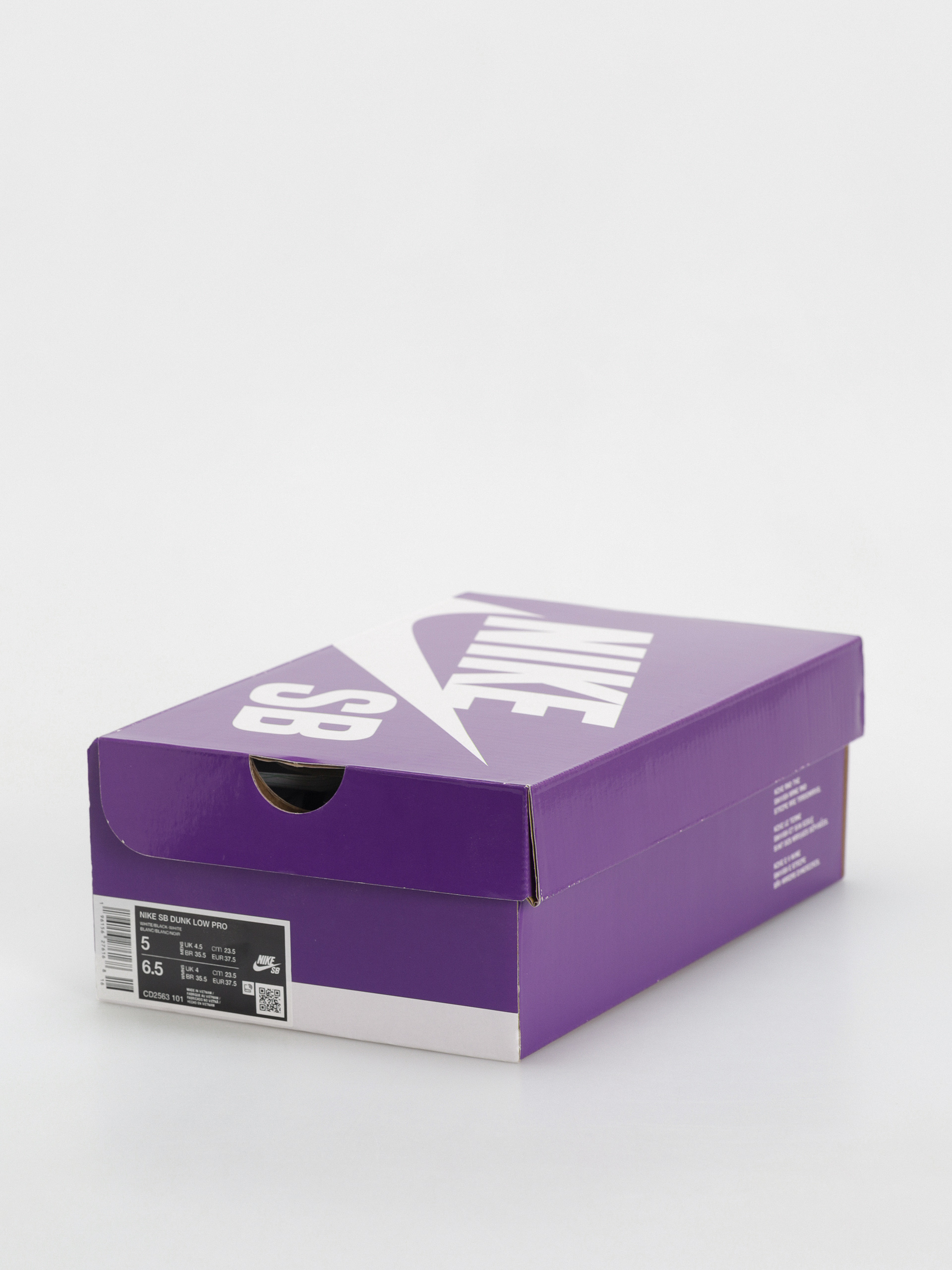 Nike SB Shoes Dunk Low Pro Aa (white/black white gum light brown)