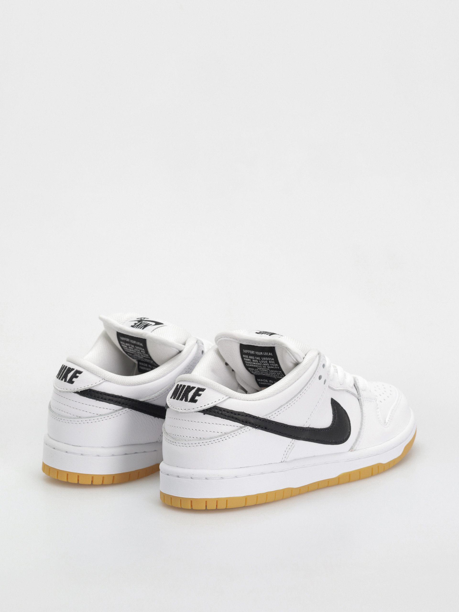 Nike SB Shoes Dunk Low Pro Aa (white/black white gum light brown)