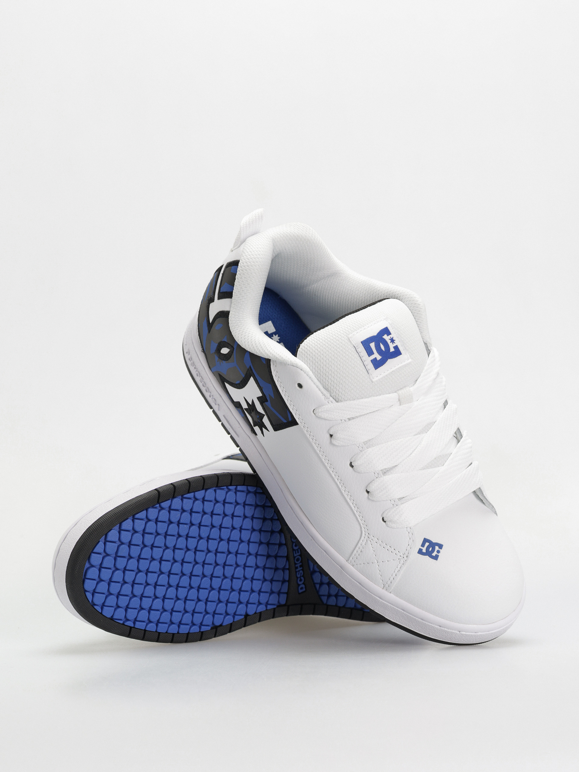 DC Shoes Court Graffik (white/grey/blue)