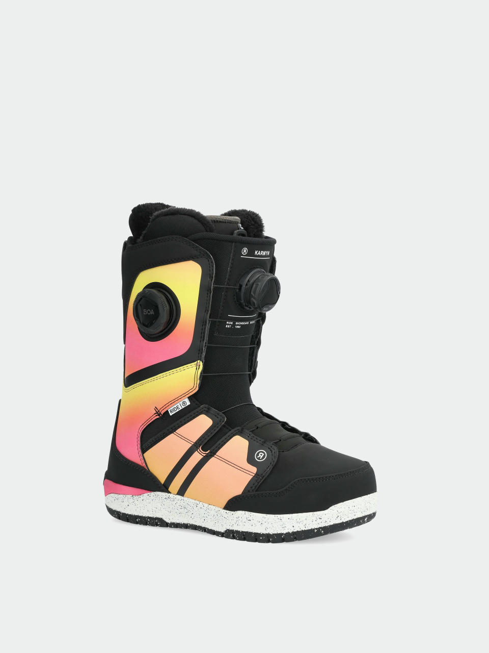 Womens Ride Snowboard boots Karmyn Zonal (sunset)