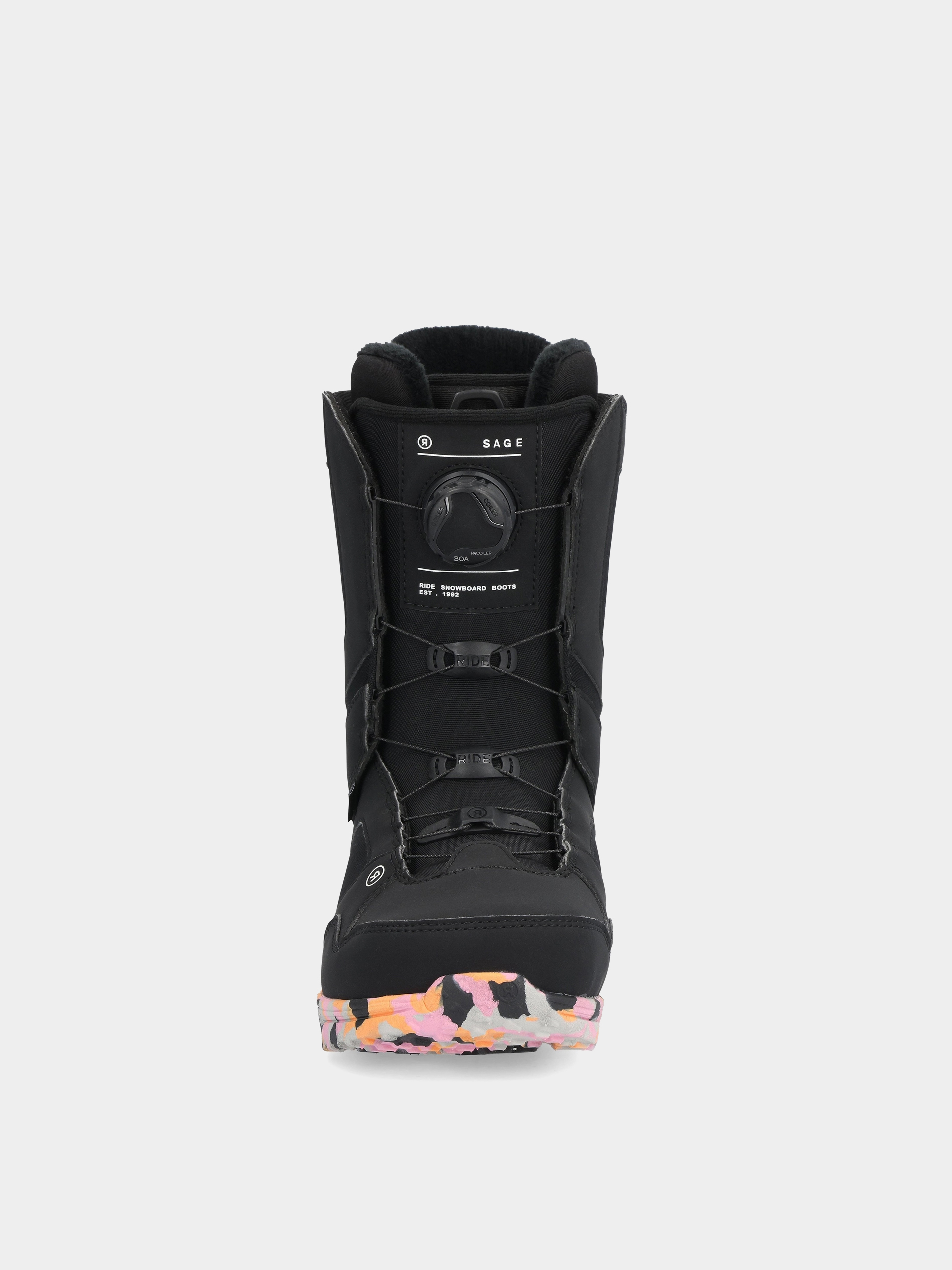Damen Ride Snowboard Schuhe Sage (black)