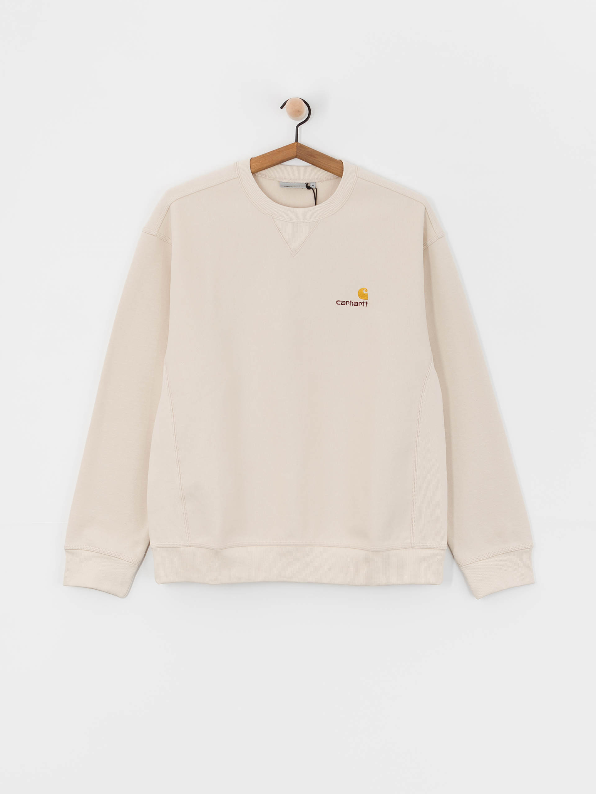 Carhartt WIP American Script Sweatshirt (moonbeam)