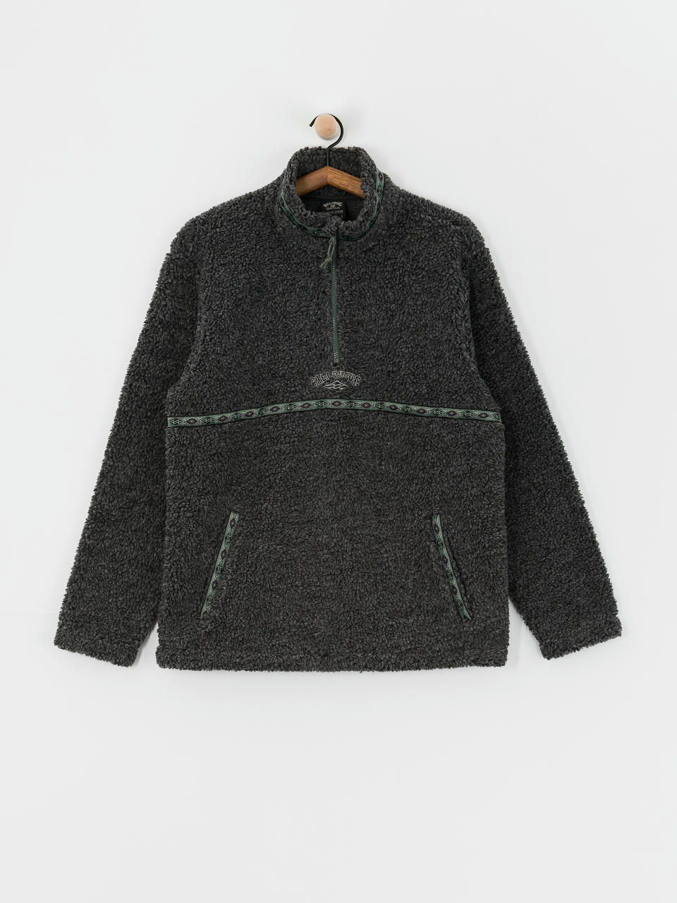 Billabong Boundary Tombstone Fleece  (black heather)