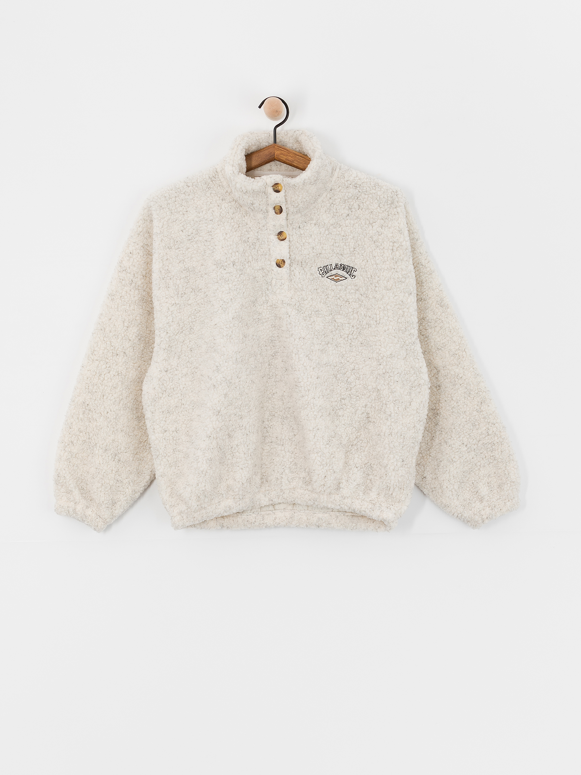 Womens Billabong Run The Road Fleece  (white cap)