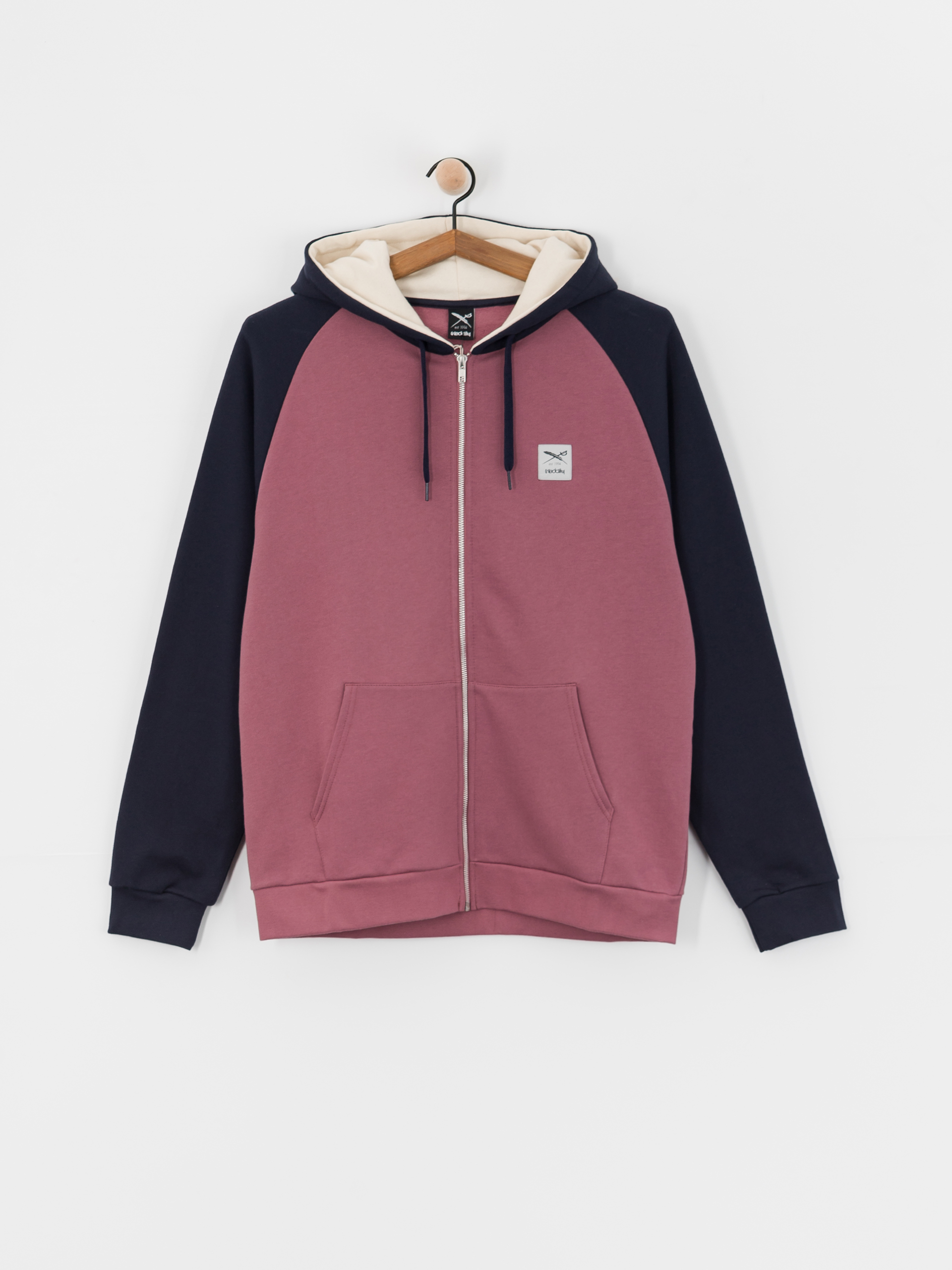 Iriedaily De College 2 ZHD Hoodie (navy red)