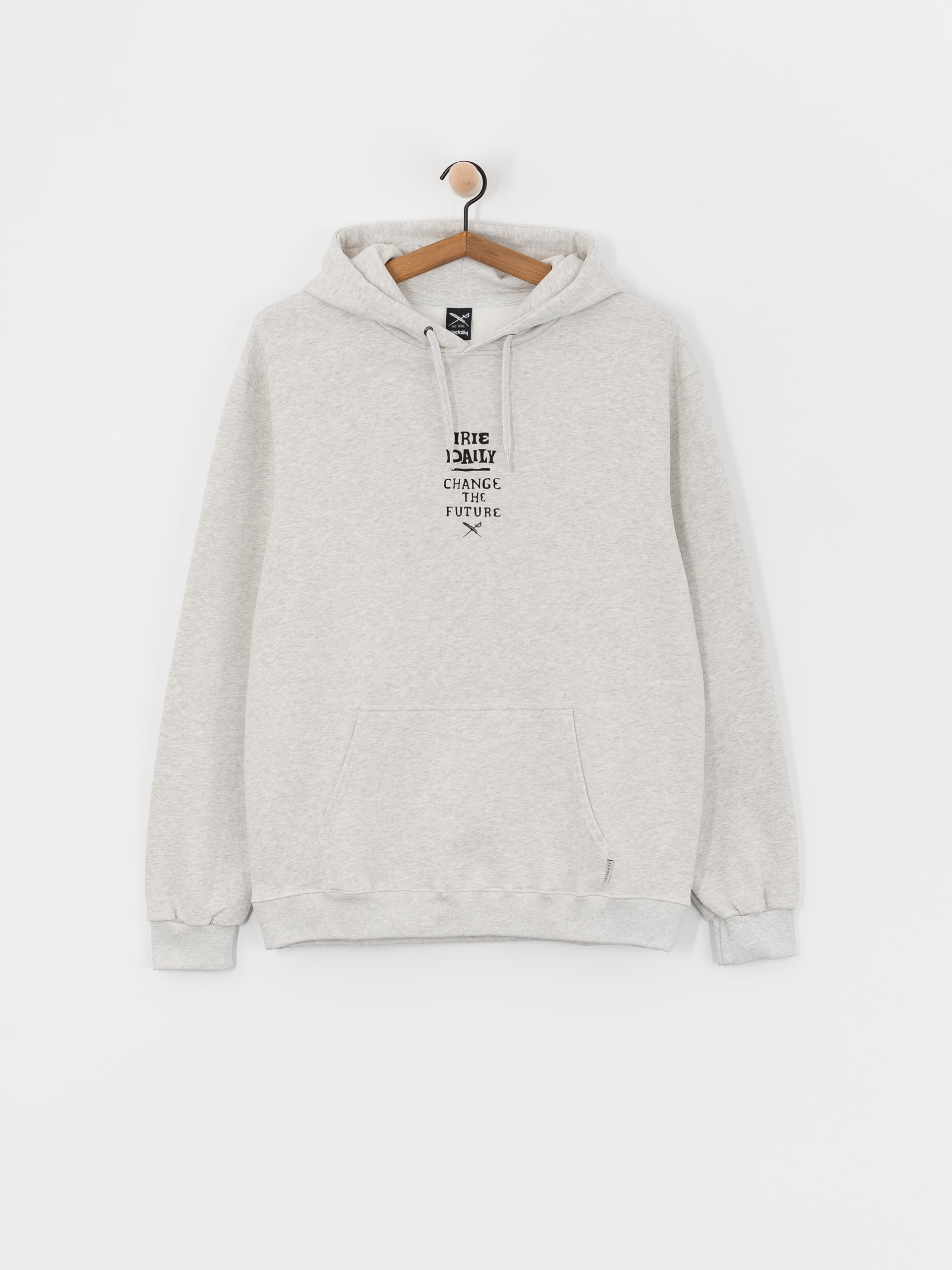 Iriedaily Change Future HD Hoodie (ash heather)