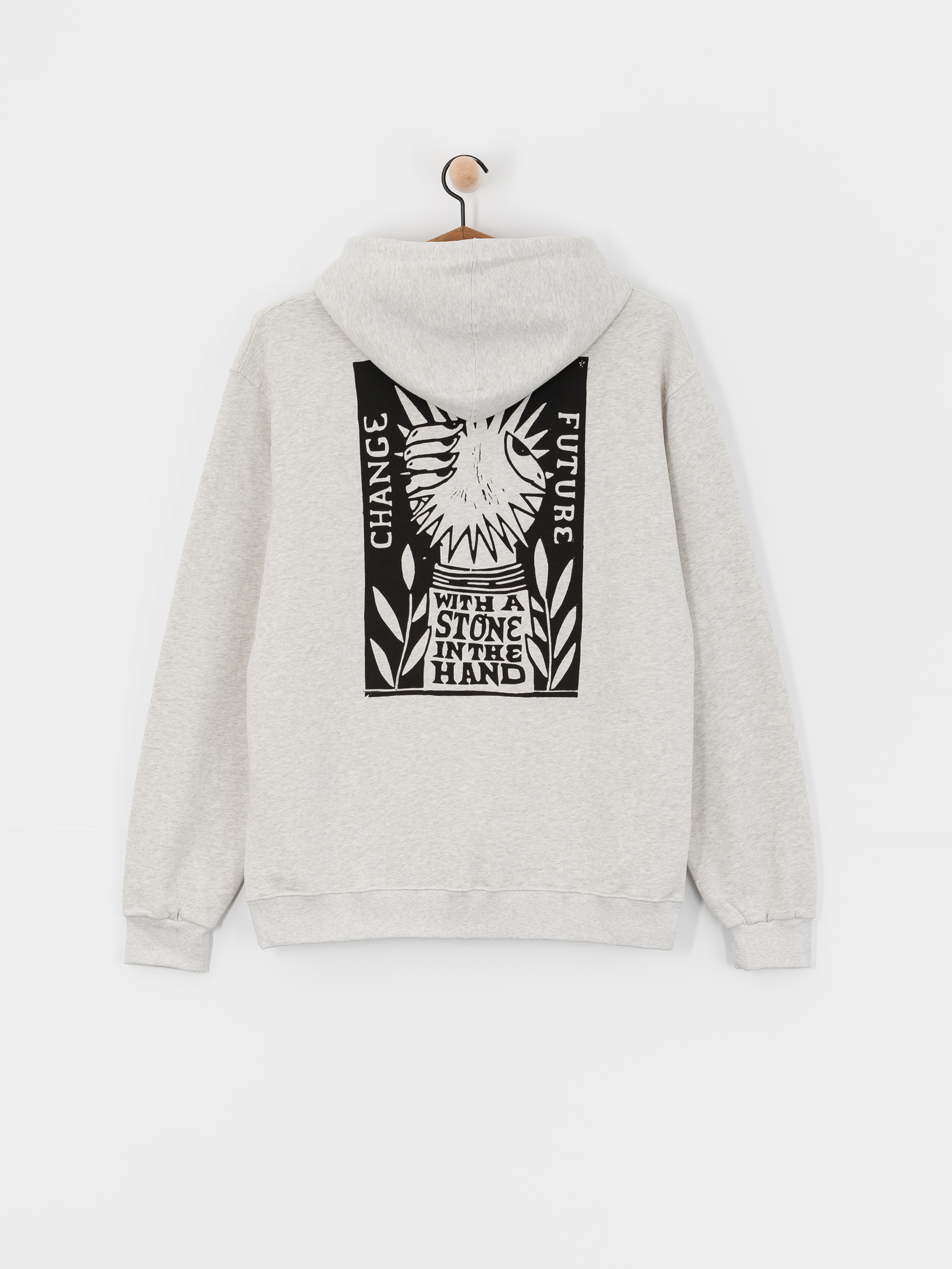 Iriedaily Change Future HD Hoodie (ash heather)