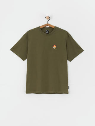 Iriedaily Flaming Dices T-Shirt (warm olive)