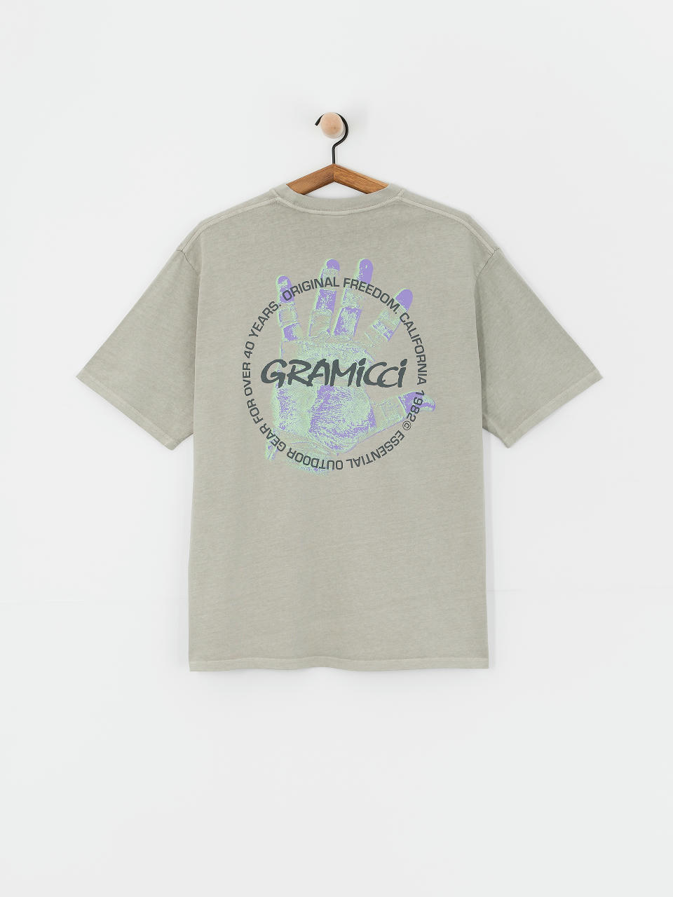 Gramicci Climber’S Hand T-Shirt (pigment slate)