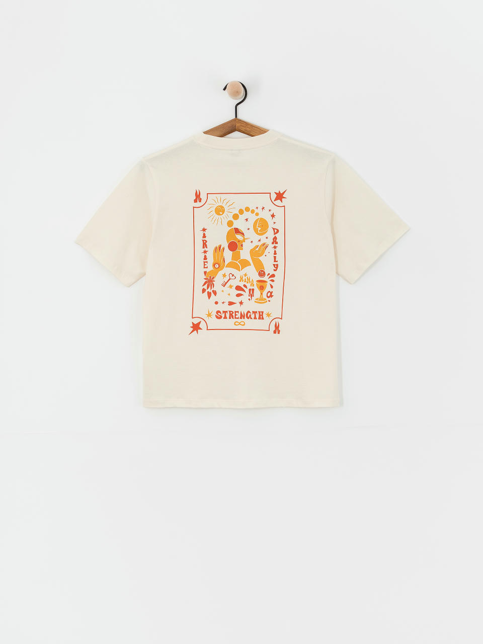 Iriedaily T-Shirt Tarotmania Wmn (undyed)