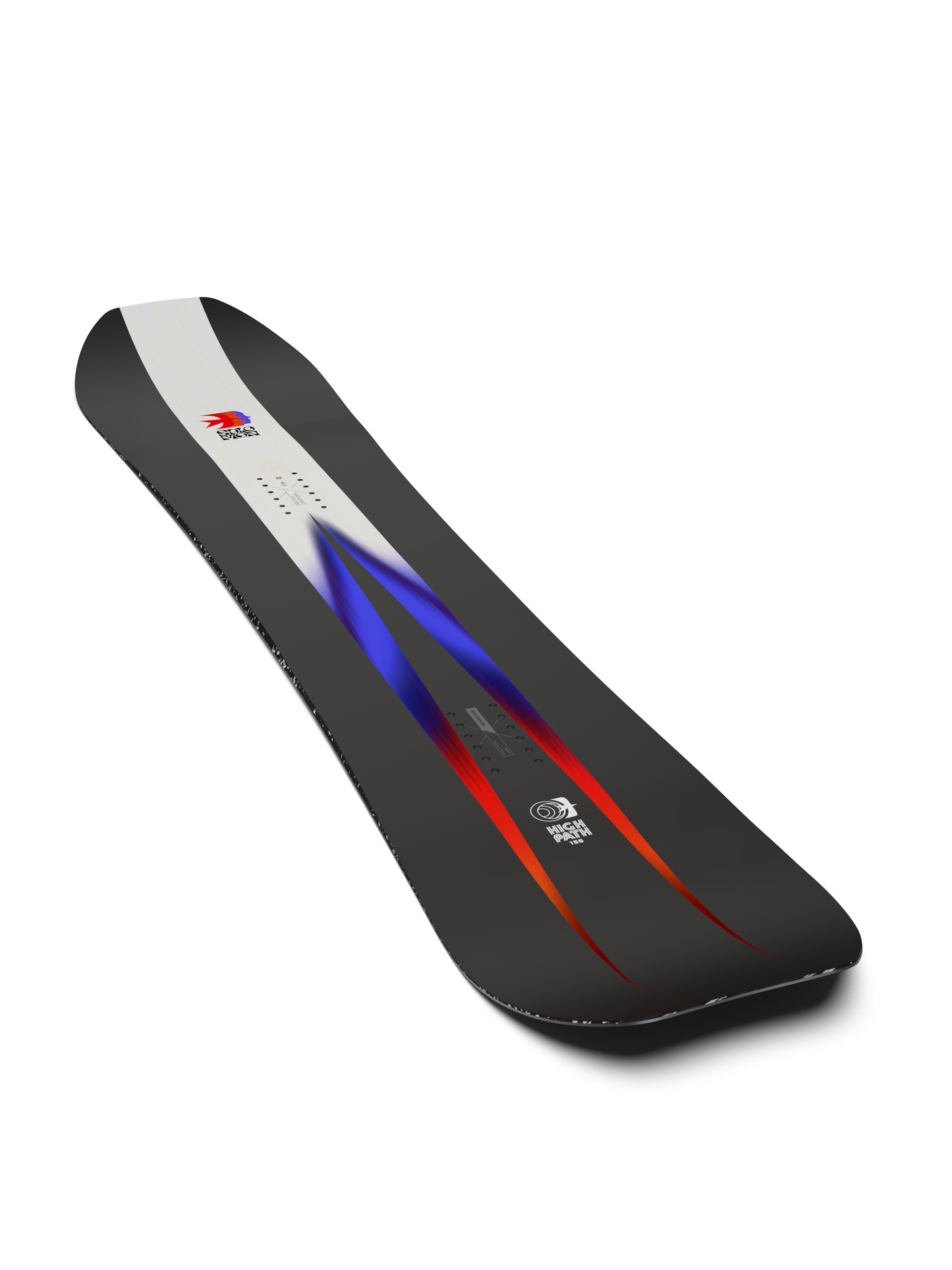 Snowboard Salomon Highpath - white, black, multicolor