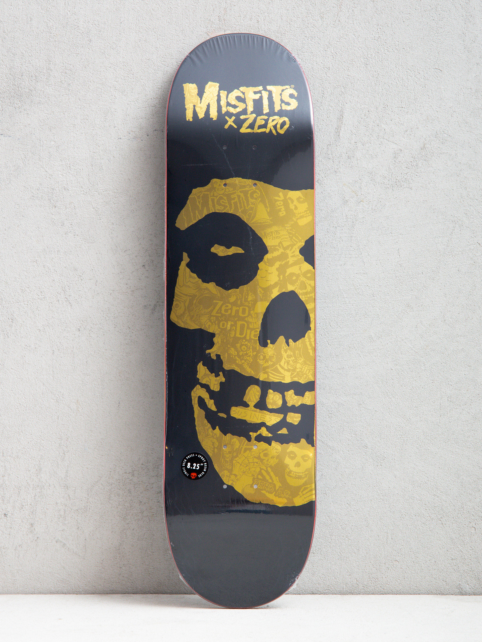 Zero Deck Misfits Fiend Skull Collage (gold foil)