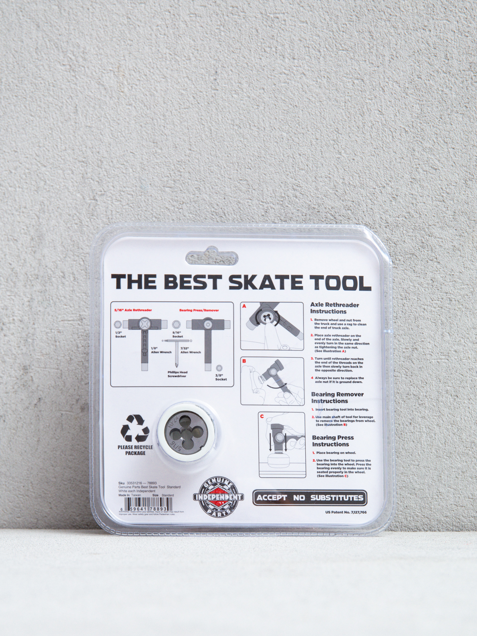 Independent Akcesoria Best Skate Tool (white)