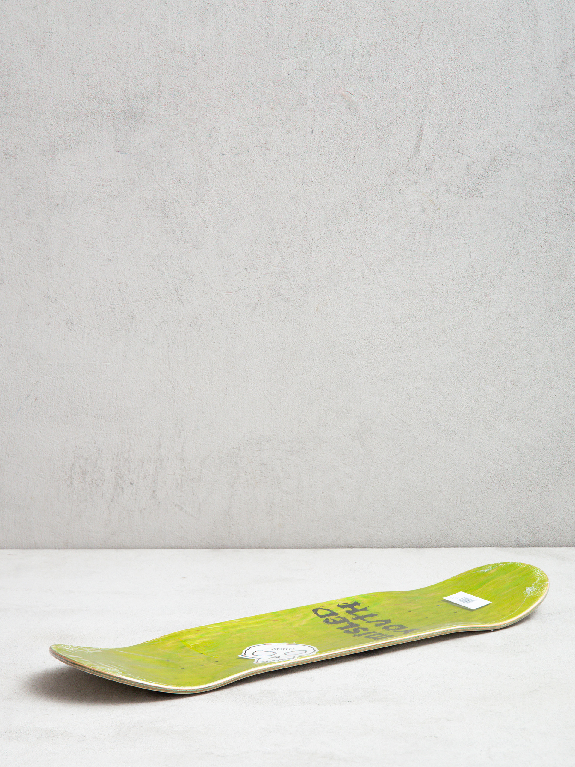 Zero Deck Misled Youth Handscreened (white/black)