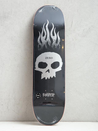 Zero Deck Flaming Skull Edwards (black)