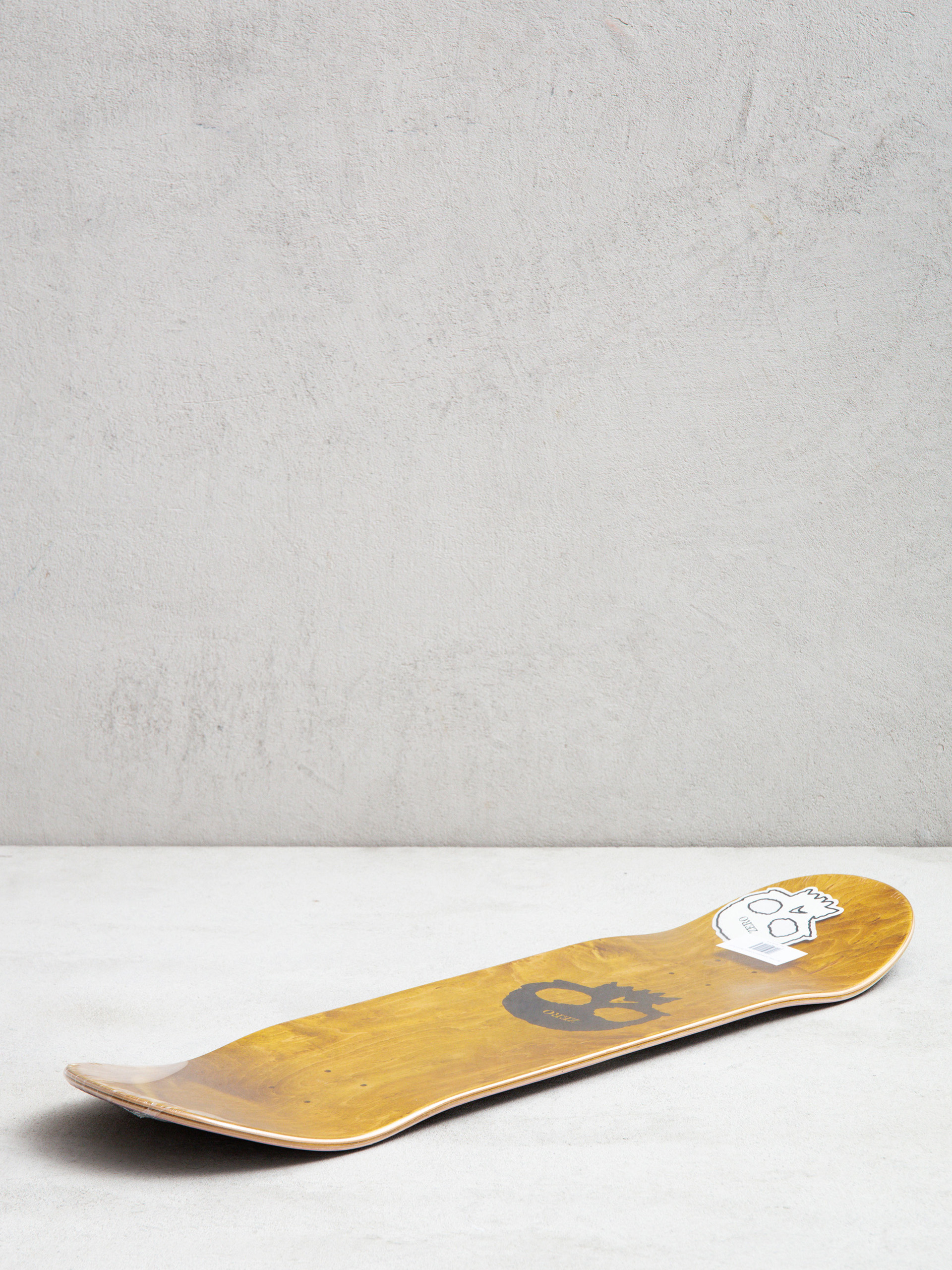 Zero Deck Flaming Skull Edwards (black)