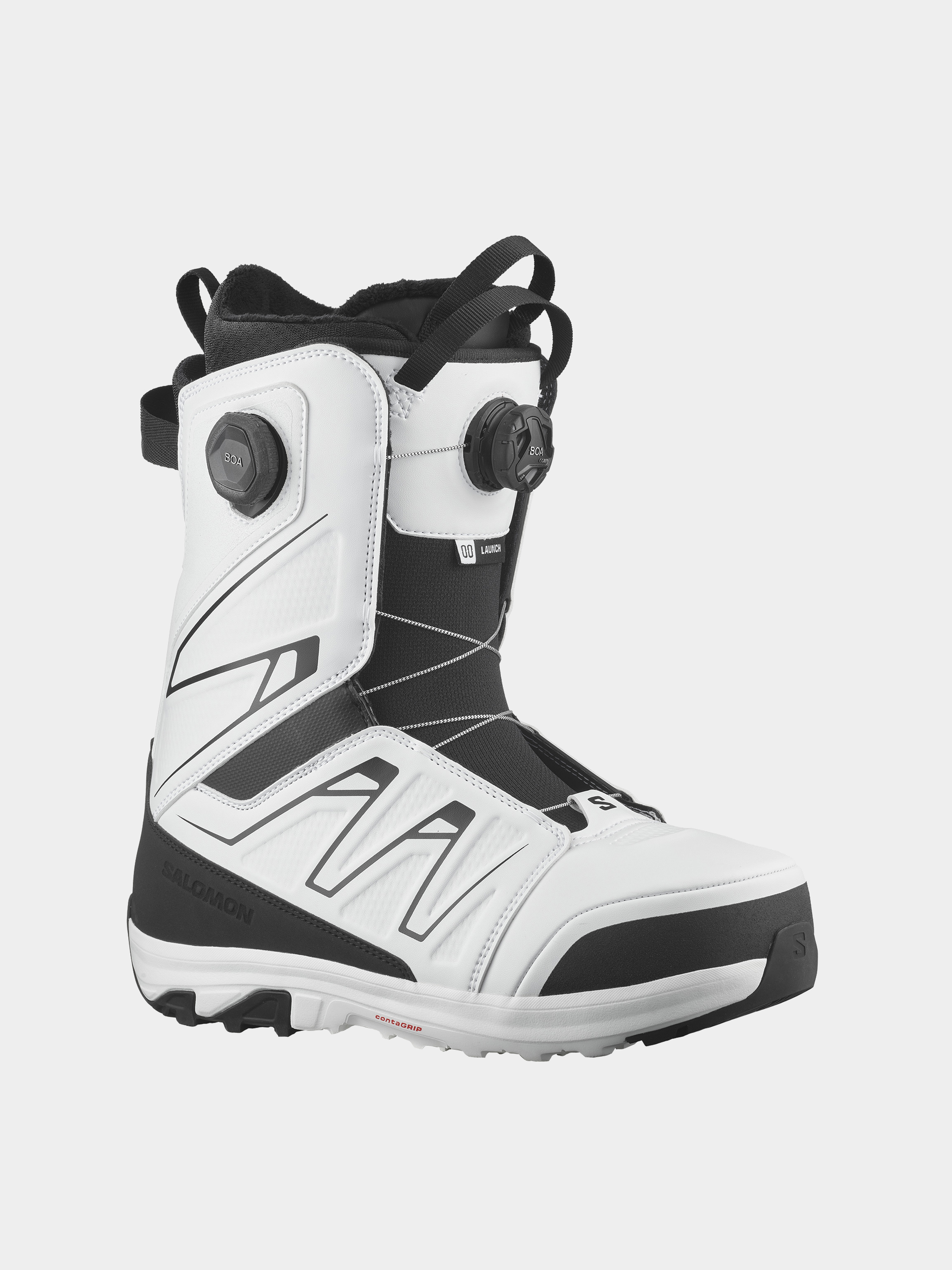 Salomon Snowboard boots Launch Boa Sj white, black (black/white)
