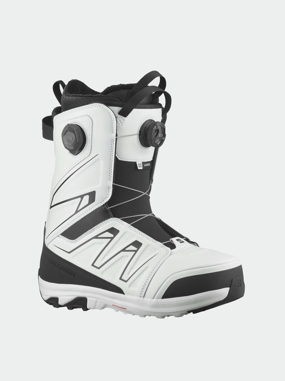 Mens Salomon Snowboard boots Launch Boa Sj (black/white)