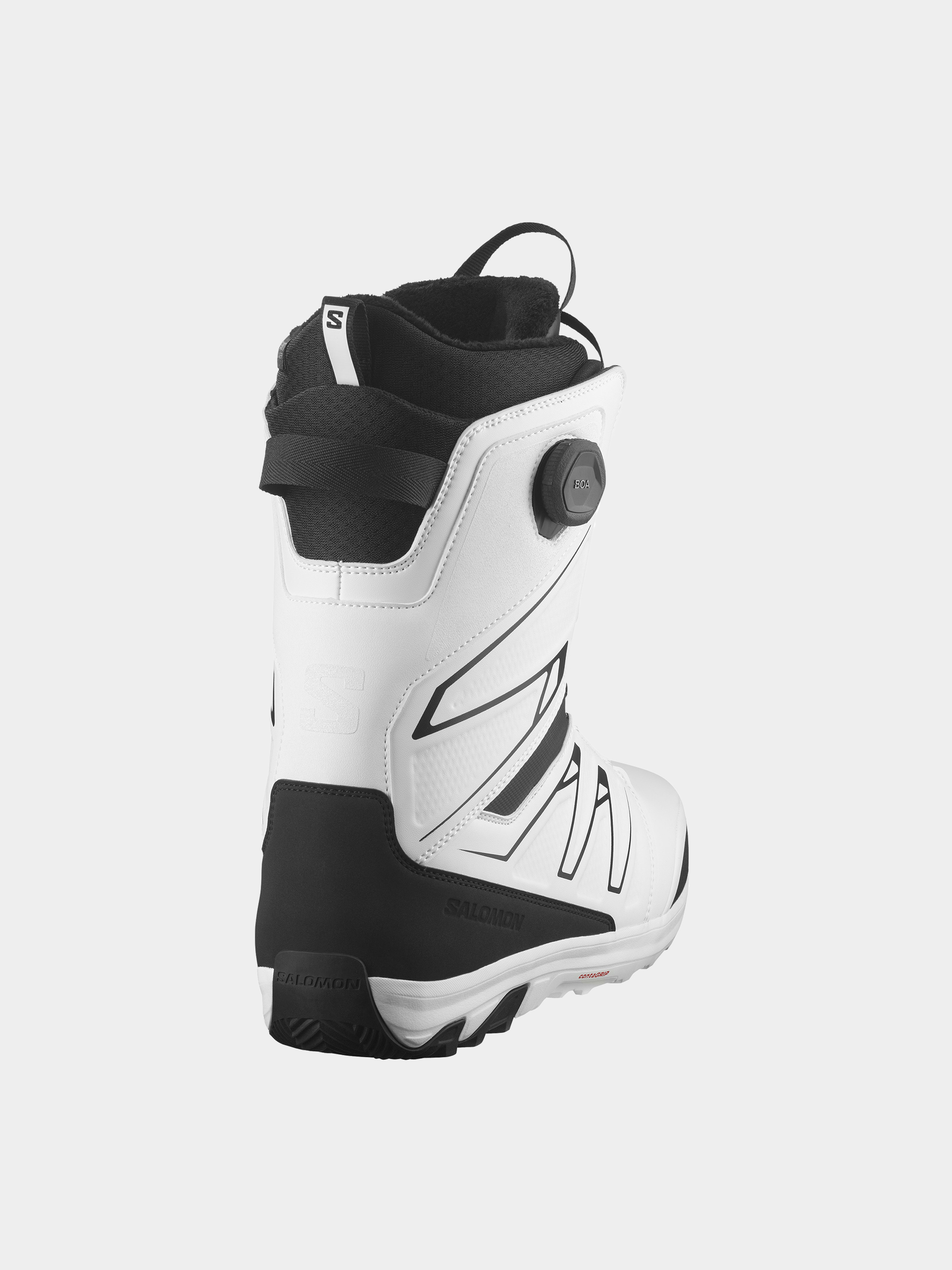 Mens Salomon Snowboard boots Launch Boa Sj (black/white)
