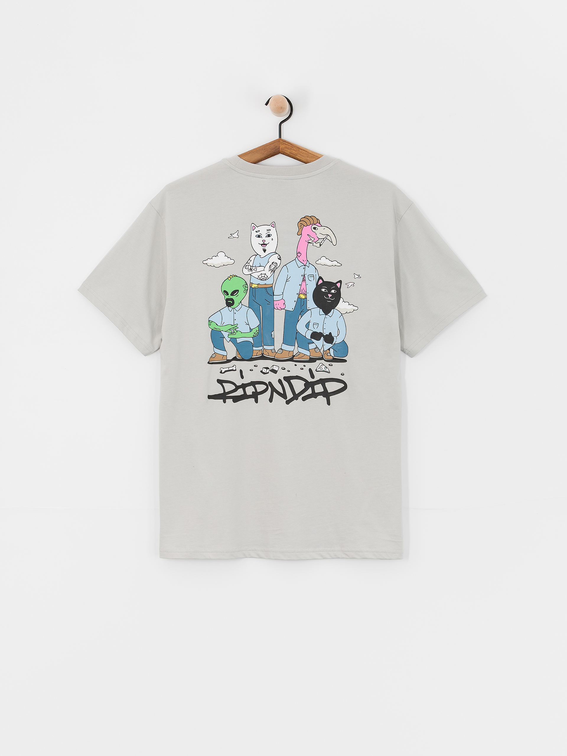 RipNDip So Dangerous So Cute T-Shirt (grey)