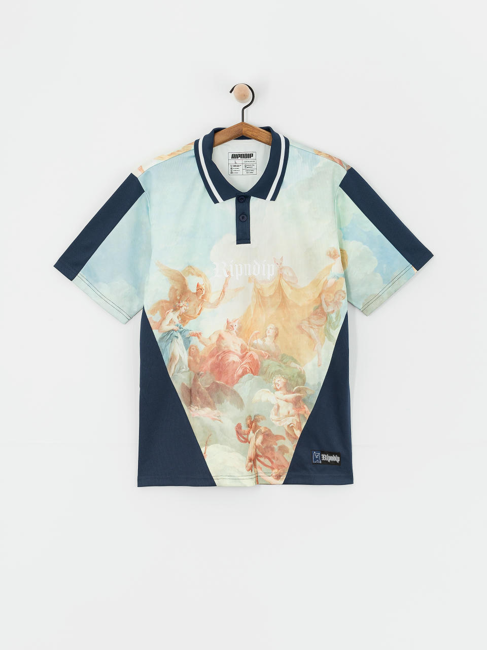 RipNDip T-Shirt Heavens Waiting Soccer Jersey (navy multi)