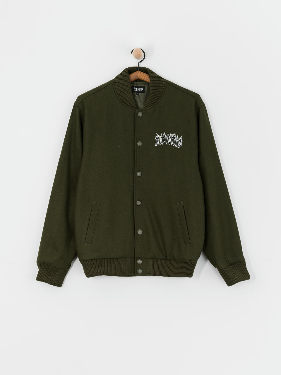 RipNDip Jacke Fire Spirit Varsity (light forest)