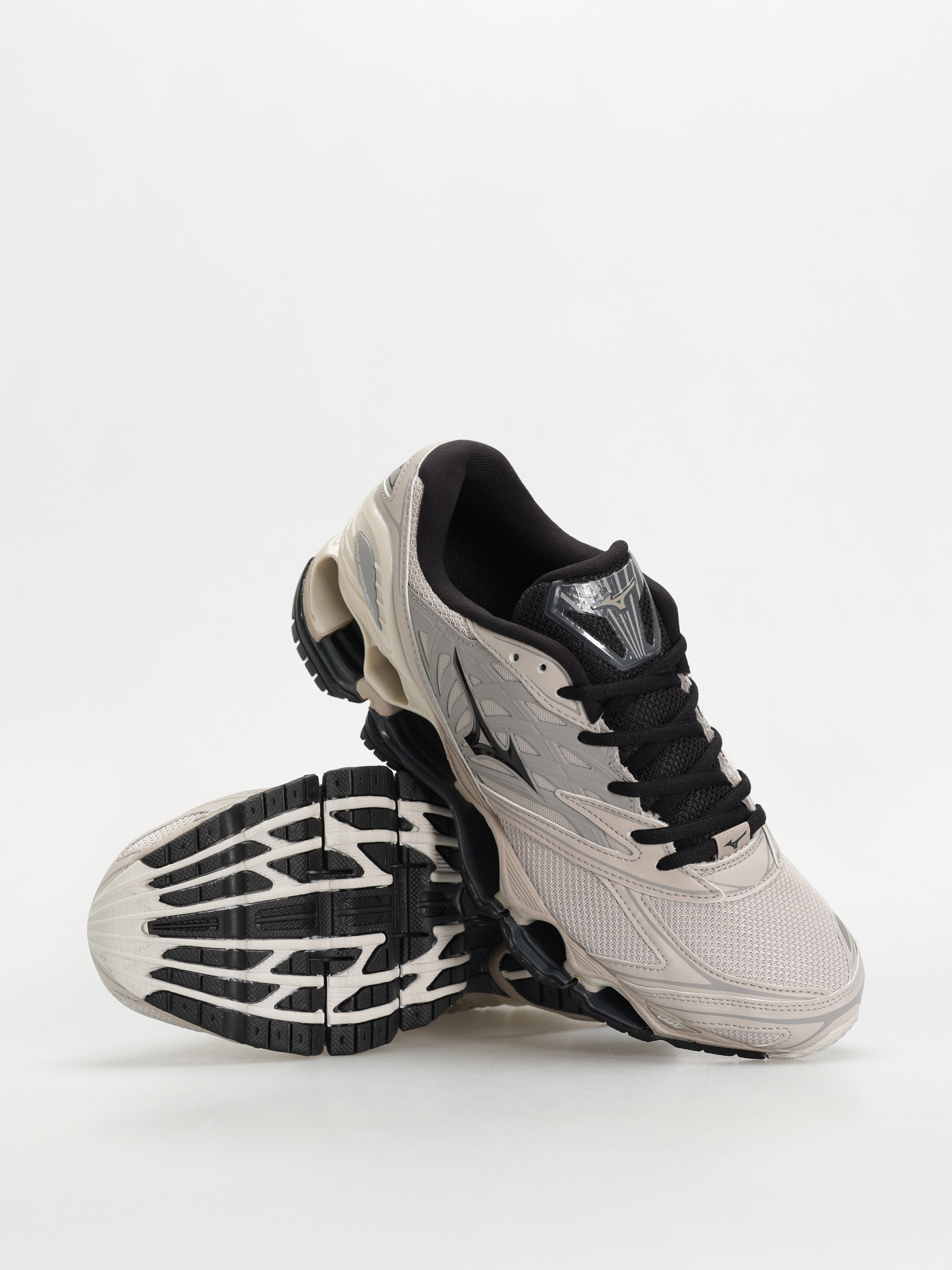Mizuno Wave Prophecy LS Schuhe (silver cloud/black/opal gray)