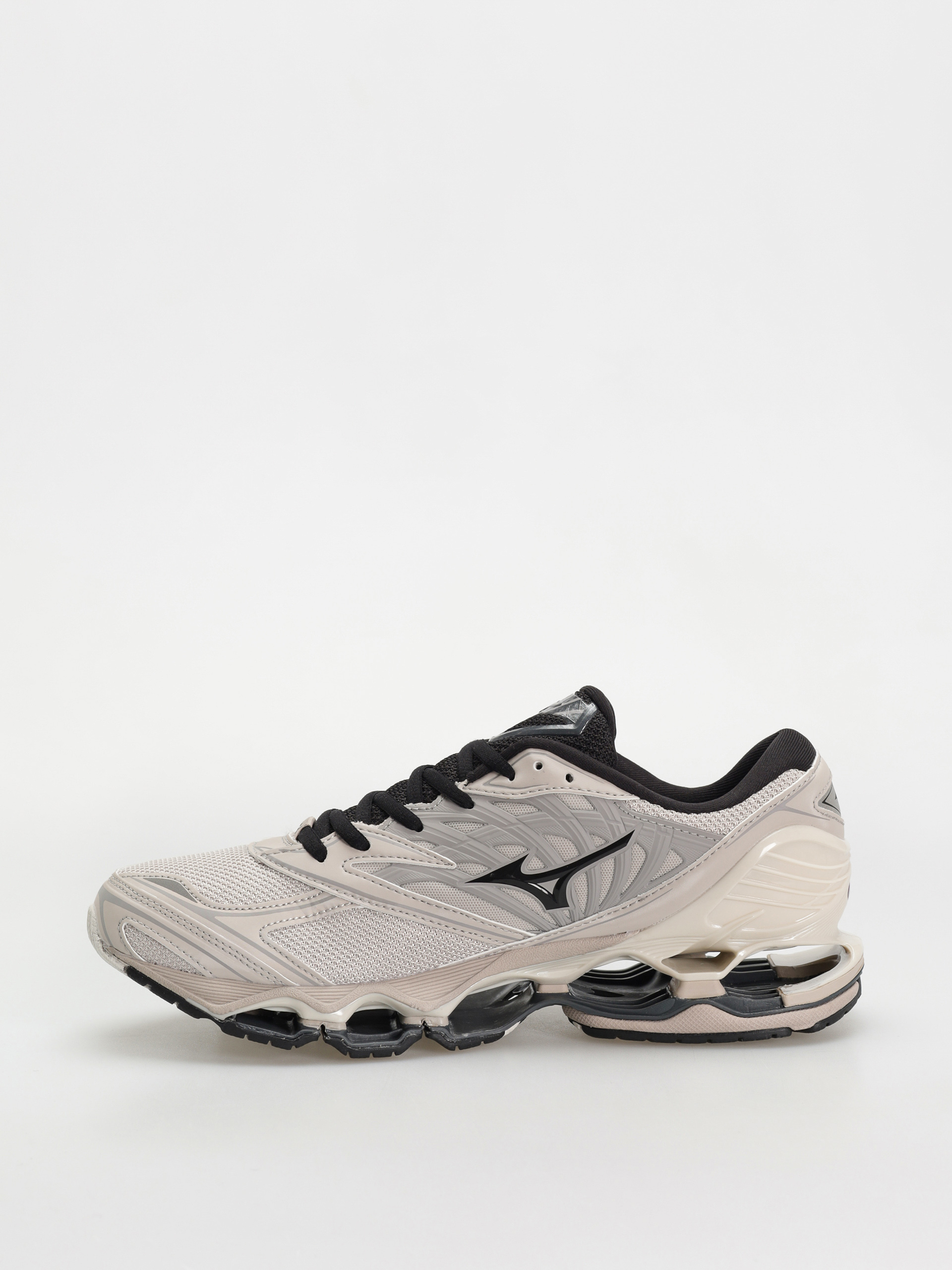 Mizuno Wave Prophecy LS Shoes (silver cloud/black/opal gray)