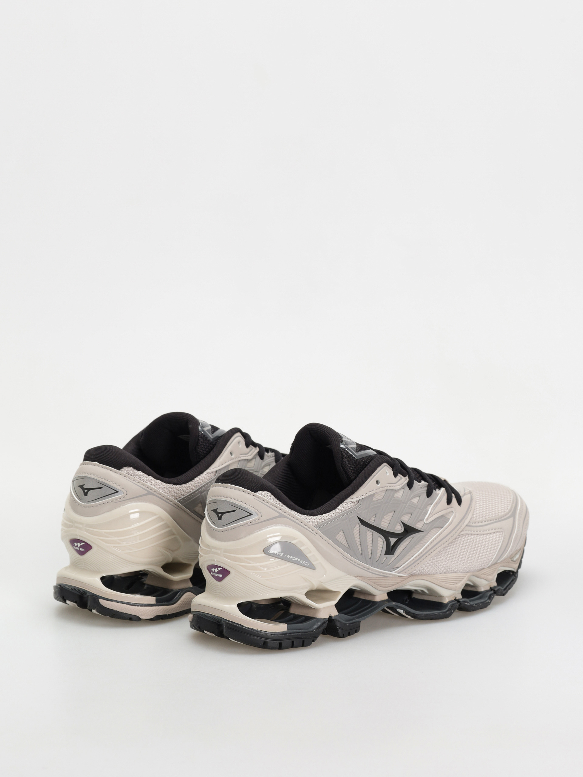 Mizuno Wave Prophecy LS Schuhe (silver cloud/black/opal gray)