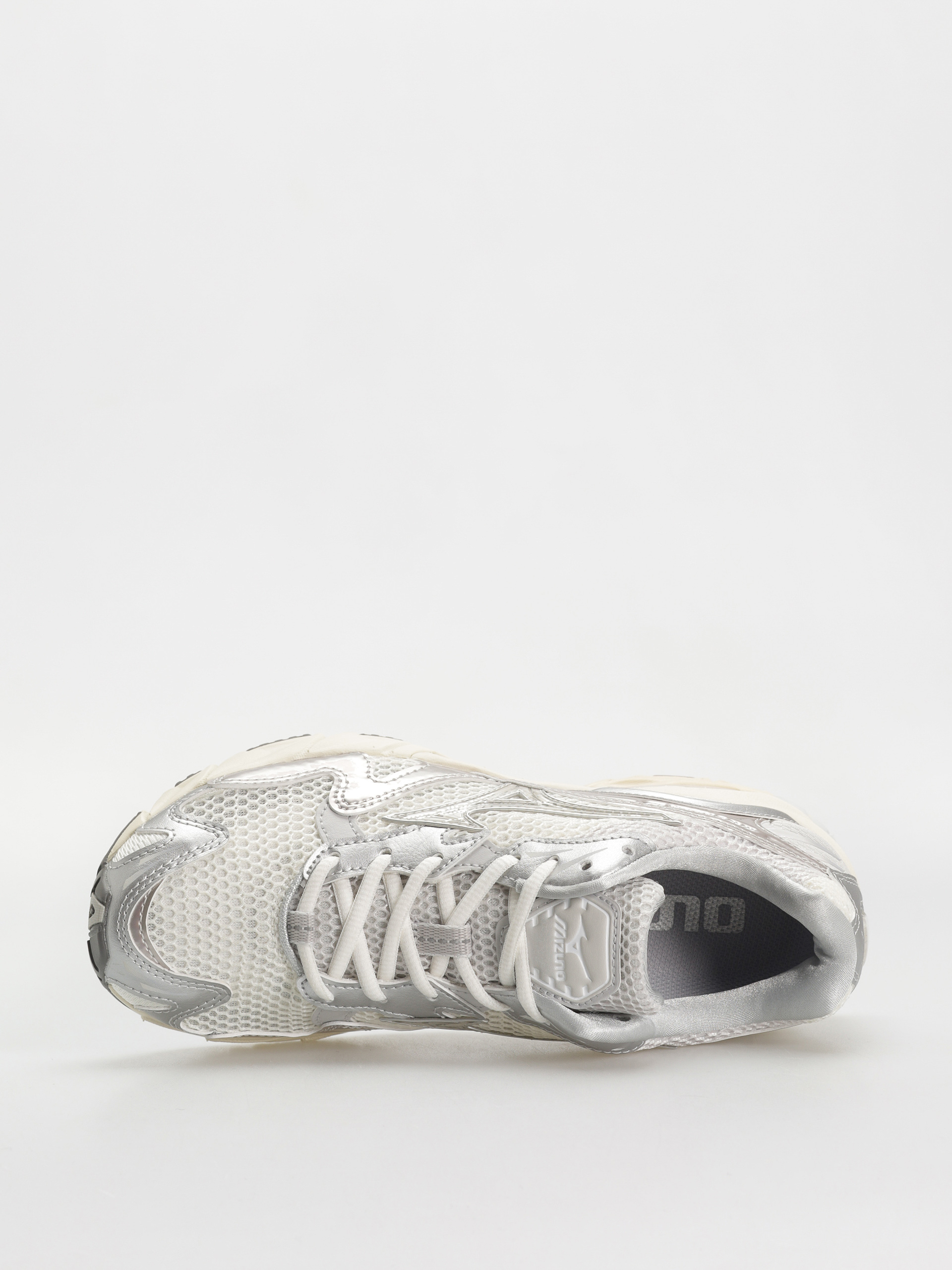 Mizuno Wave Rider 10 Shoes - white, silver (white/white sand