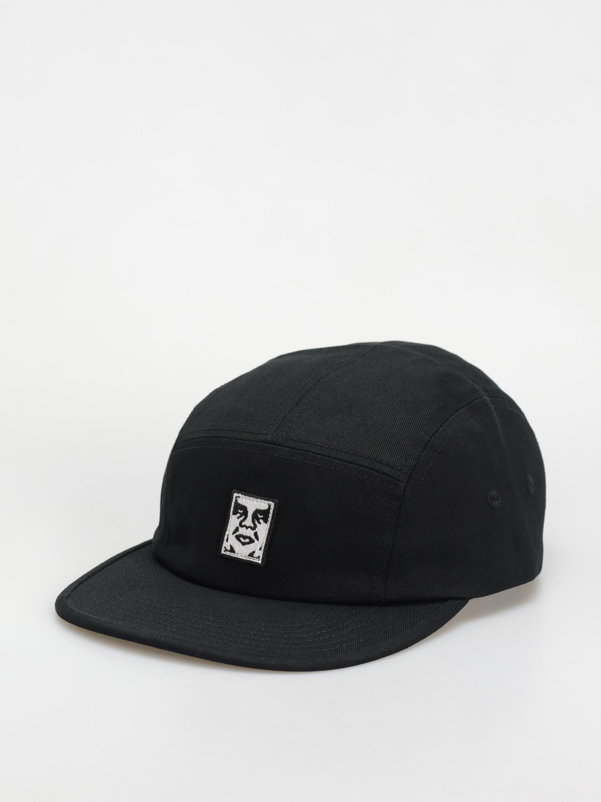 OBEY Icon Patch Twill Camp Cap (black)