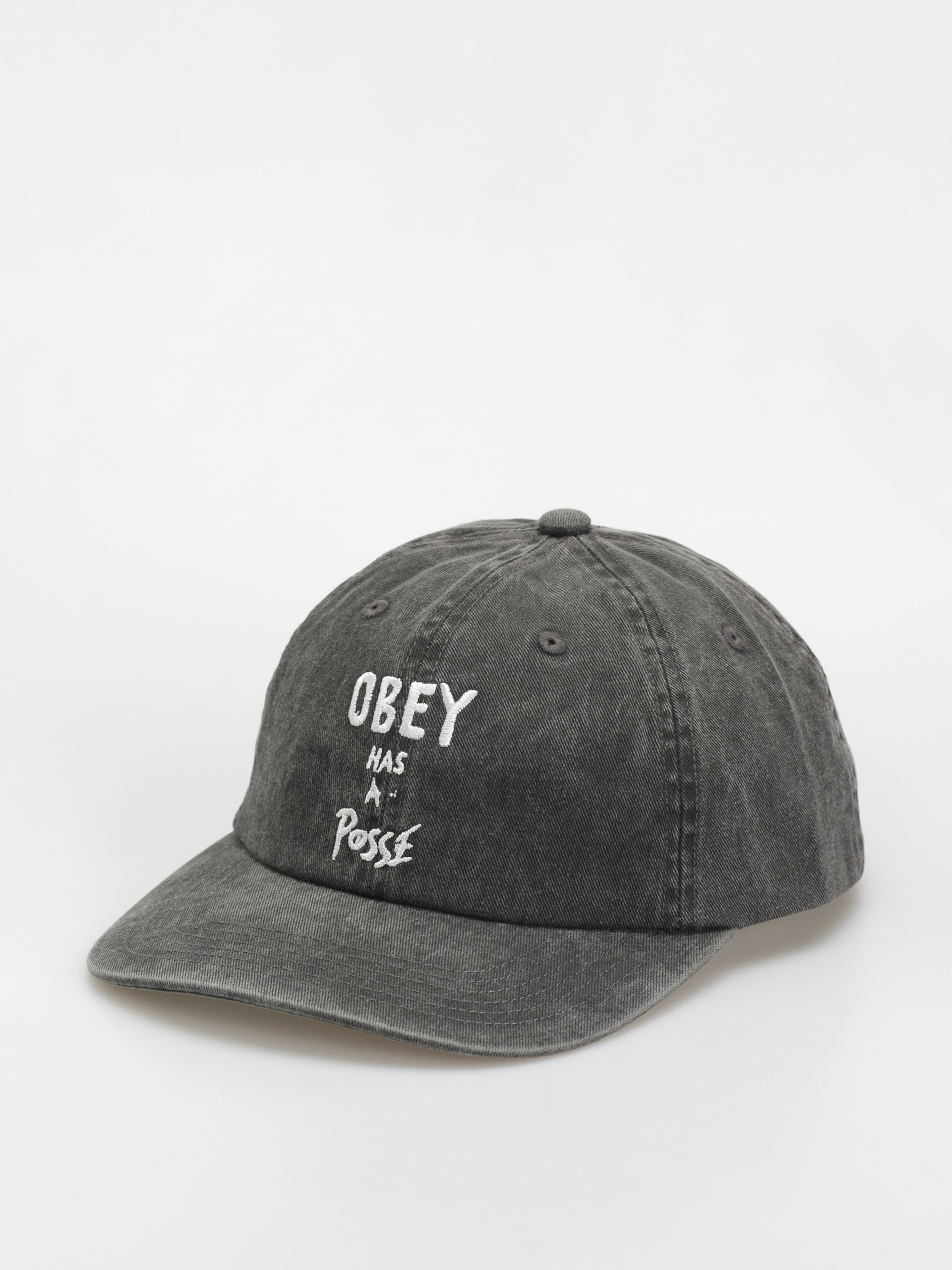 OBEY Pigment Posse Cap grey (pigment black)