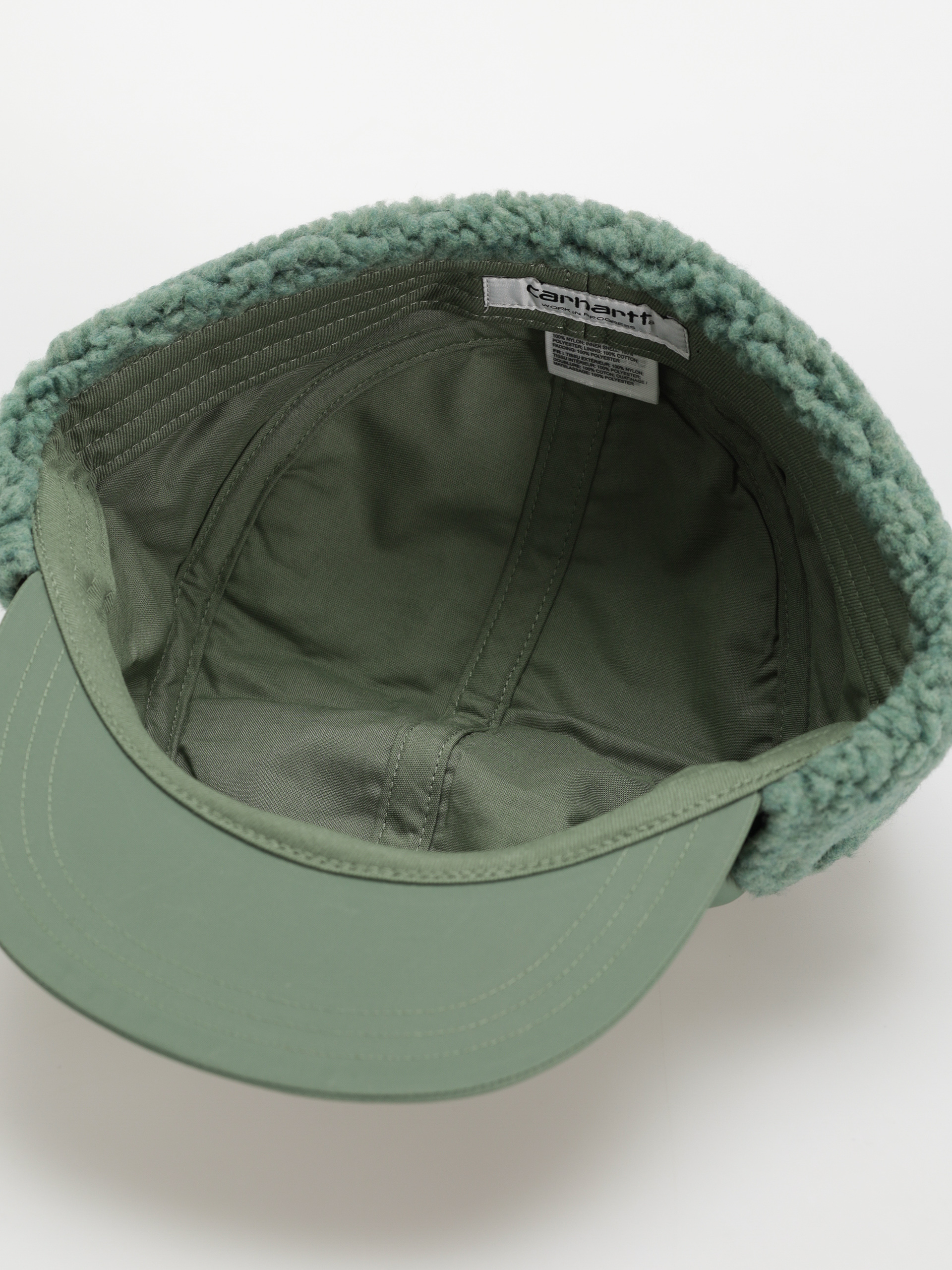 Carhartt WIP Olten Ear Guard Cap - green (duck green/duck green)