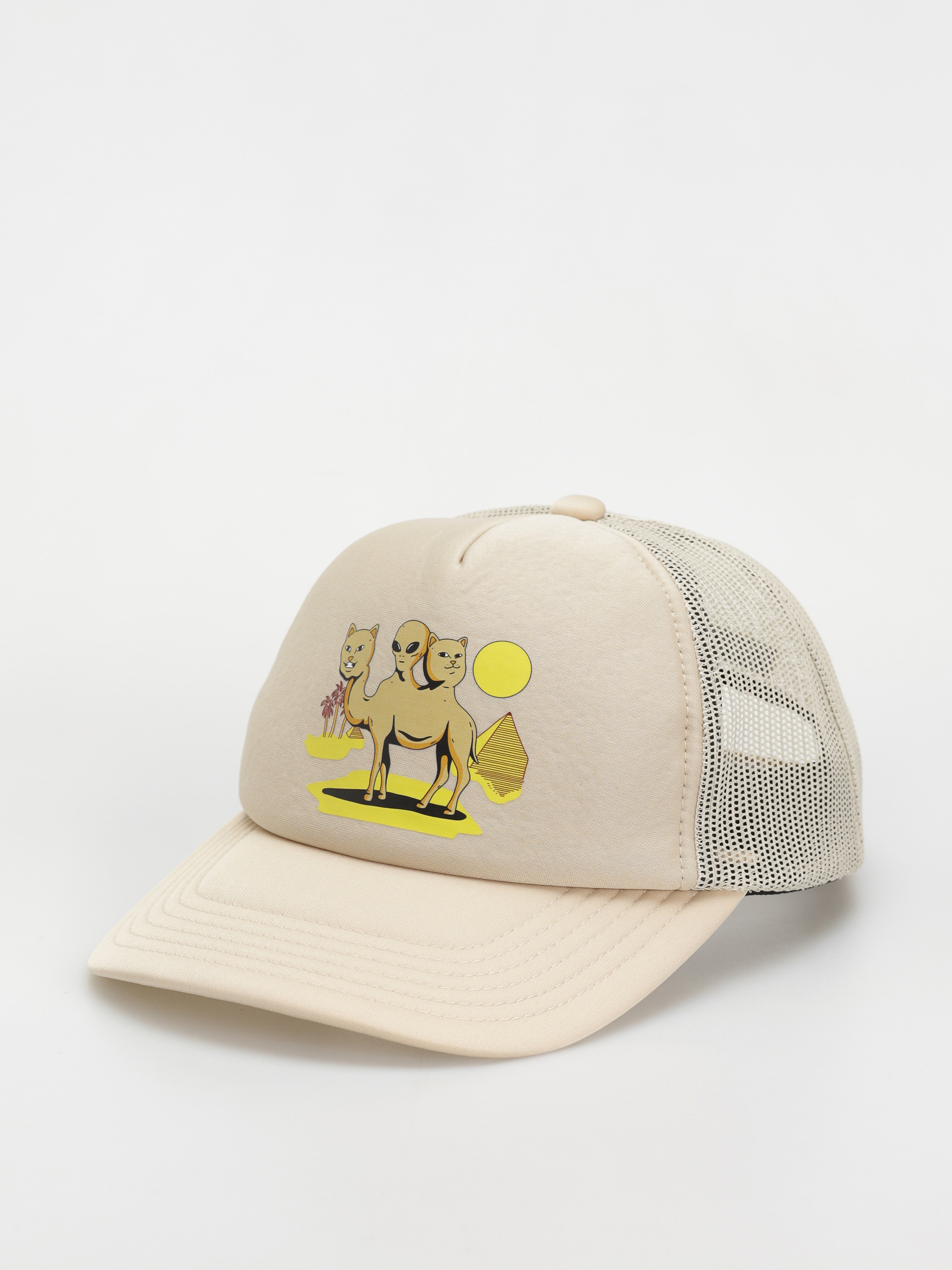 RipNDip Barnum Trucker Cap (sand)