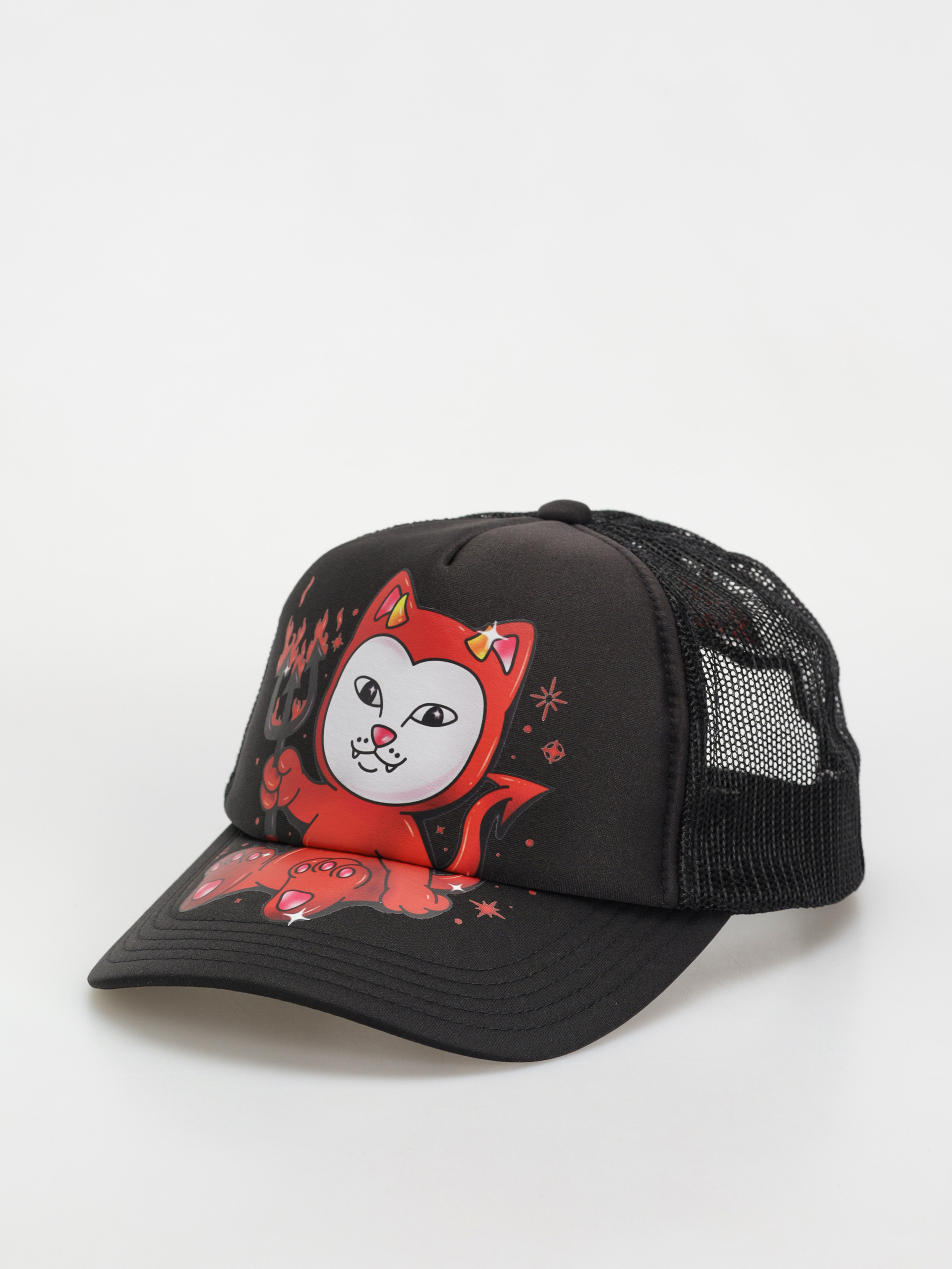 RipNDip Cap Mcfuckin Trucker - white (black)