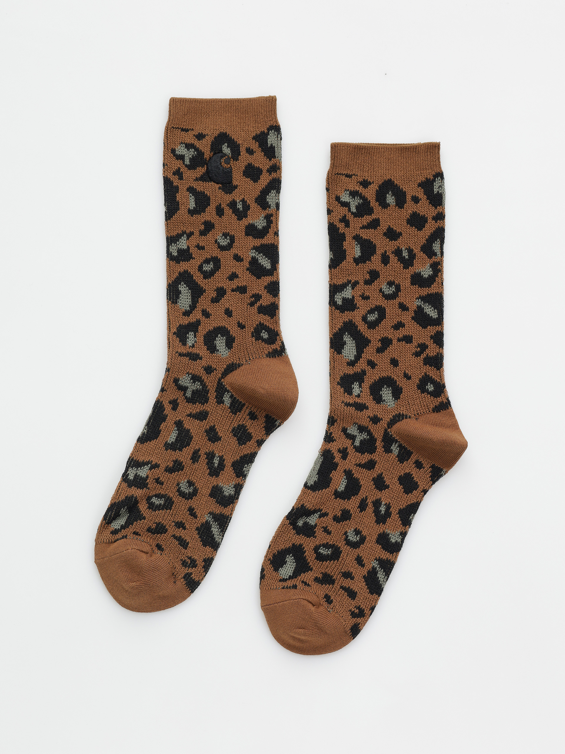 Carhartt WIP Camo Socks (camo leo jacquard/tamarind)