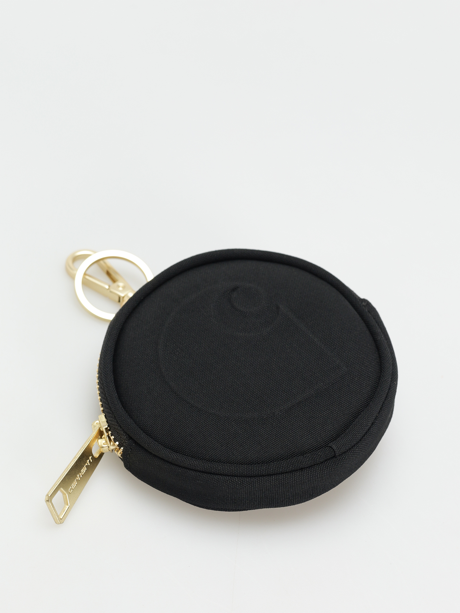 Carhartt WIP Wallet Clarton Zip - black (black)