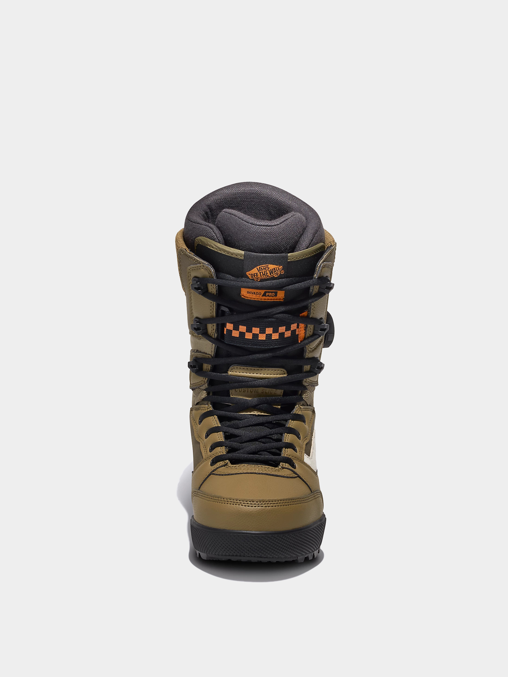Vans Snowboard boots Invado Pro - black, green (black/olive)