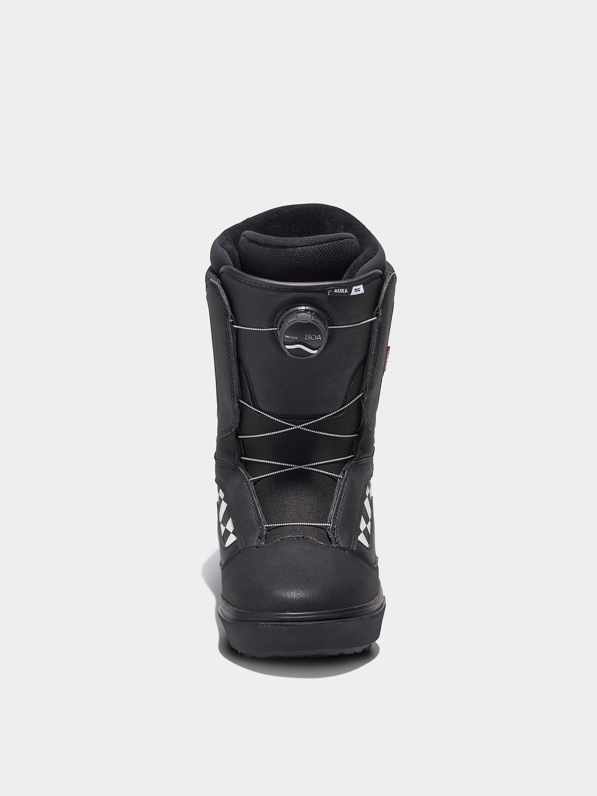 Vans Snowboard boots Aura Og - white, black, multicolor (black