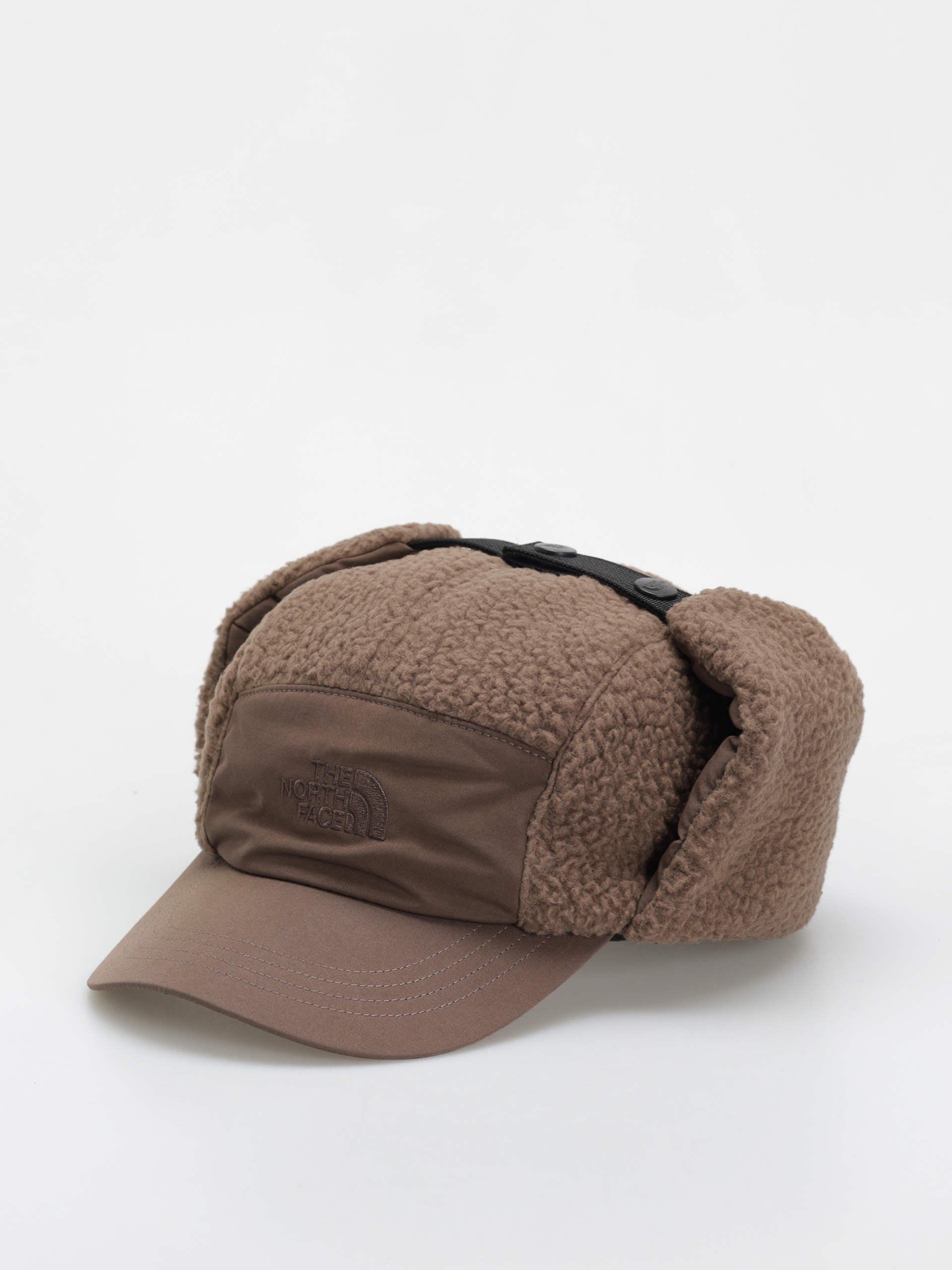 The North Face Cragmont Fleece Trapper Beanie (smokey brown)