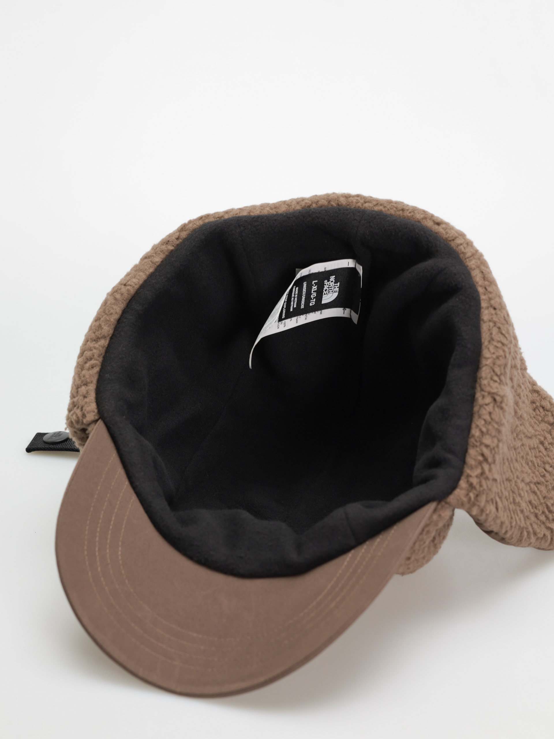 The North Face Cragmont Fleece Trapper Beanie (smokey brown)