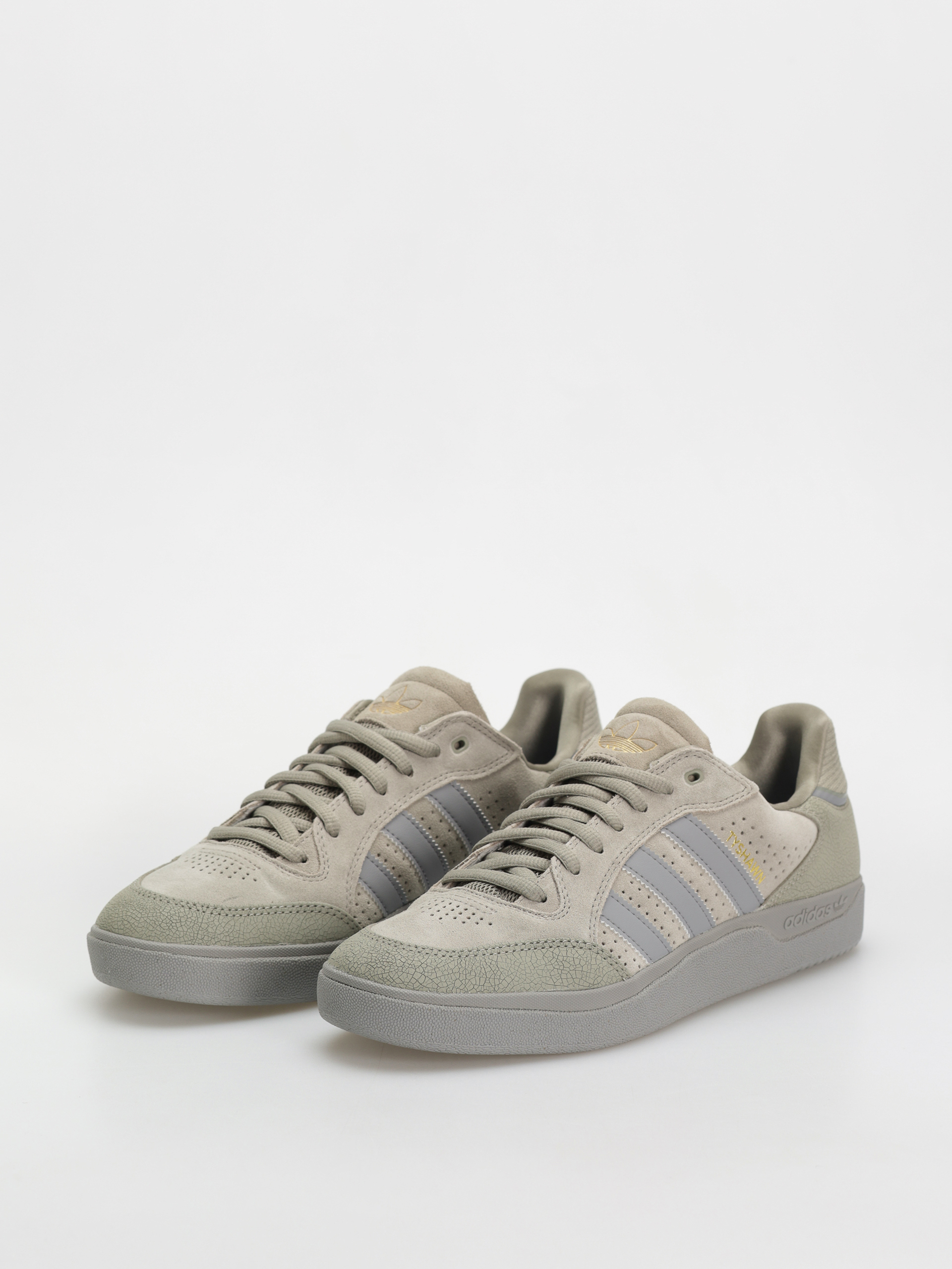 adidas Tyshawn LOW Schuhe (silpeb/grethr/goldmt)