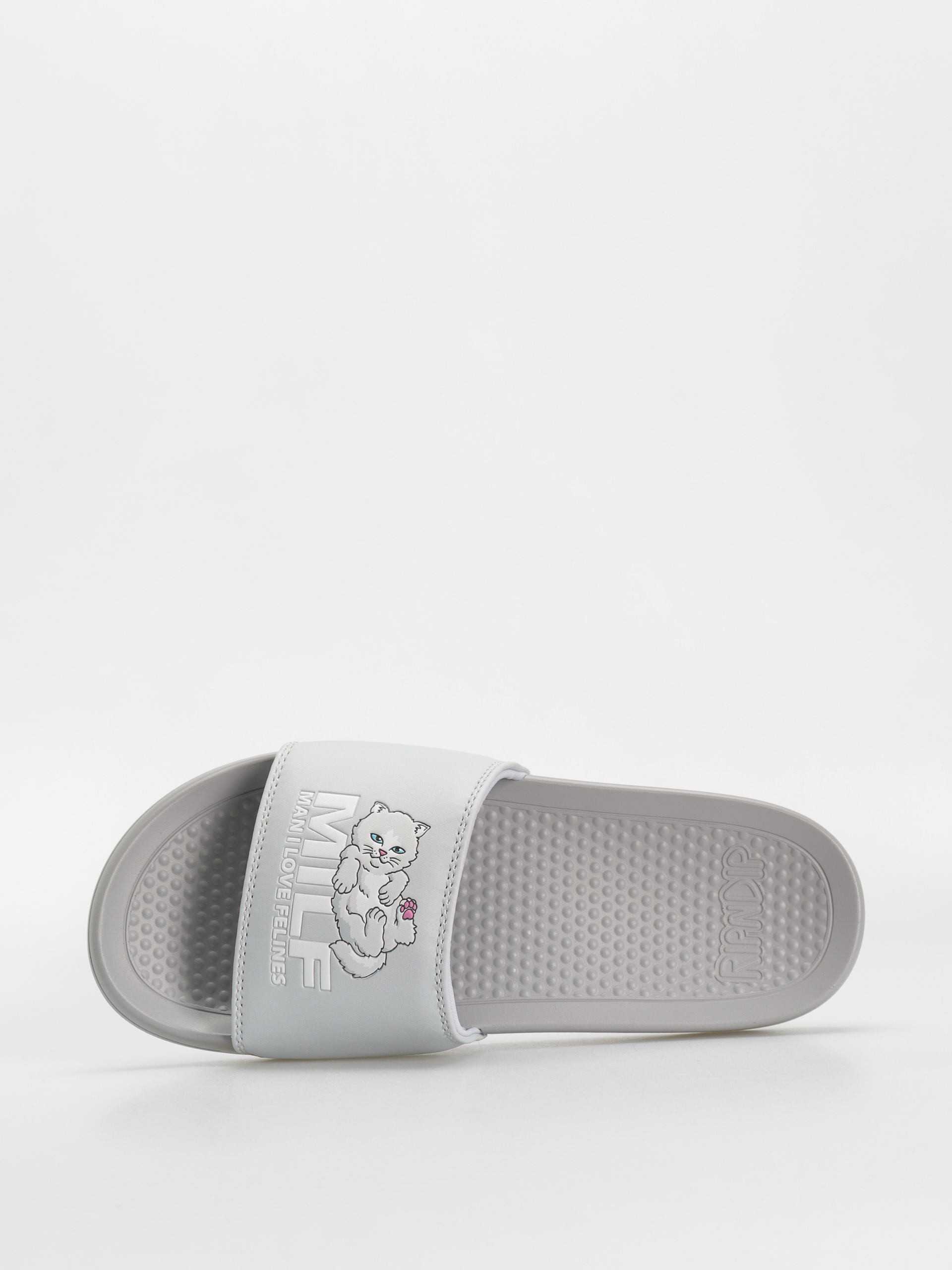 RipNDip Flip-flops Man I Love Felines - grey (grey)