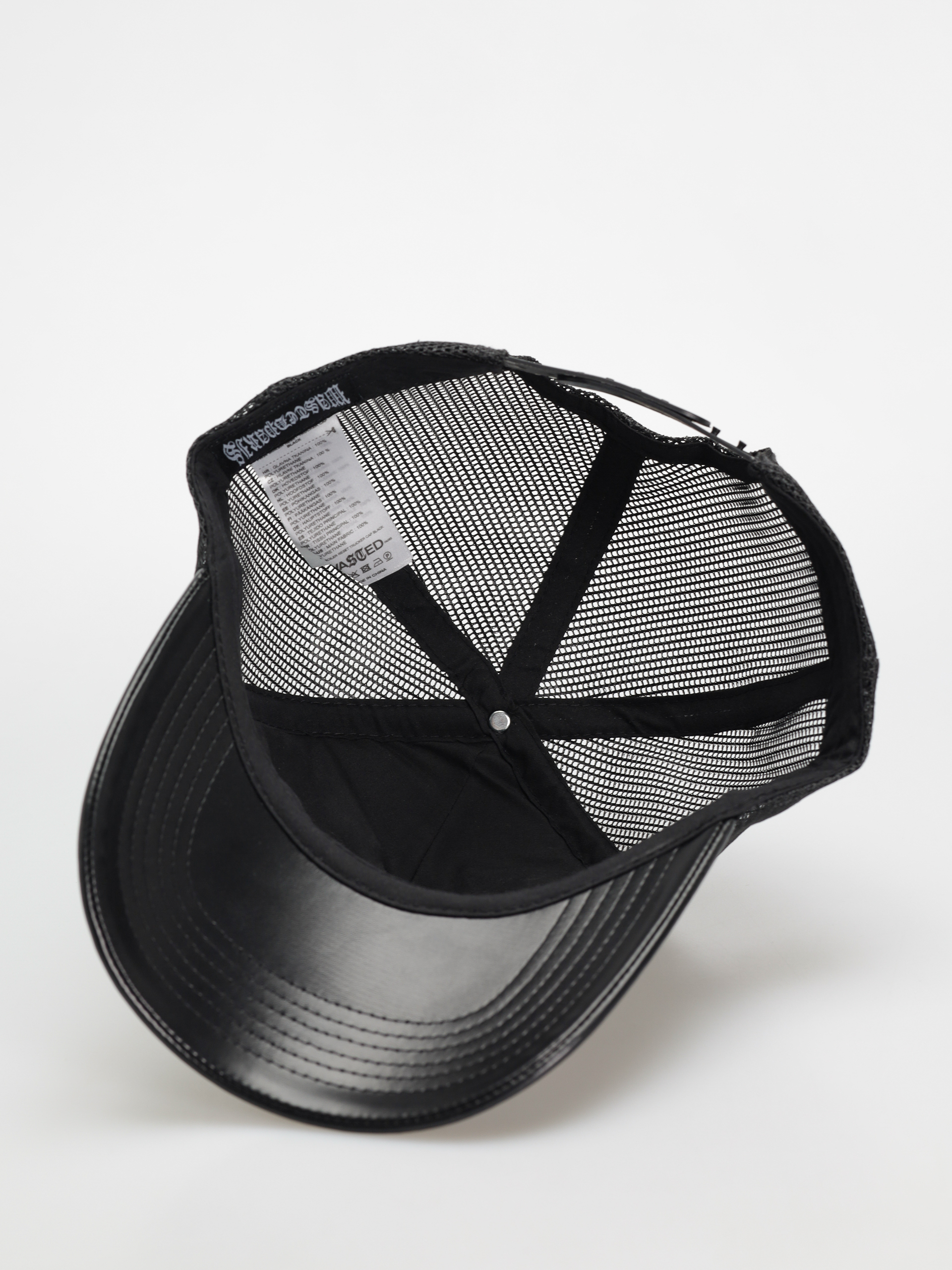 Wasted Paris Cap Boiler Reset Trucker (black)